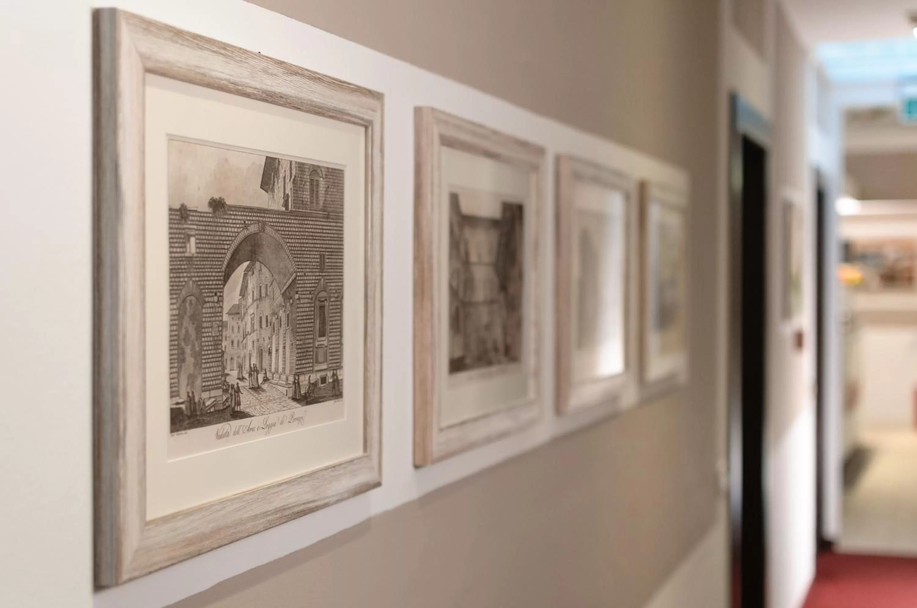 Decorative detail in Hotel Cardinal of Florence - recommended for ages 25 to 55