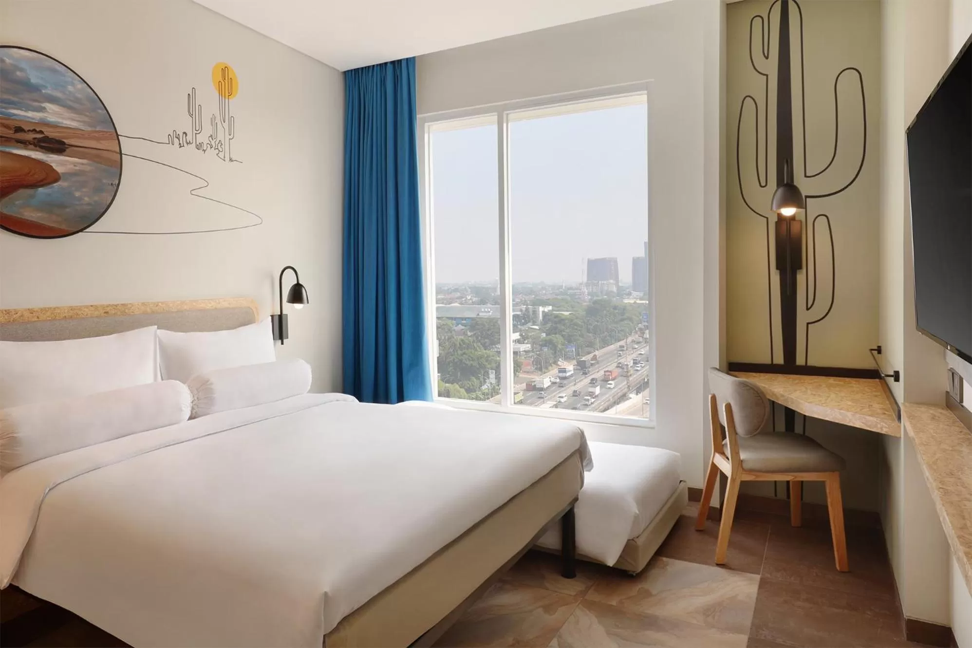 Bed in ibis Styles Jakarta Simatupang