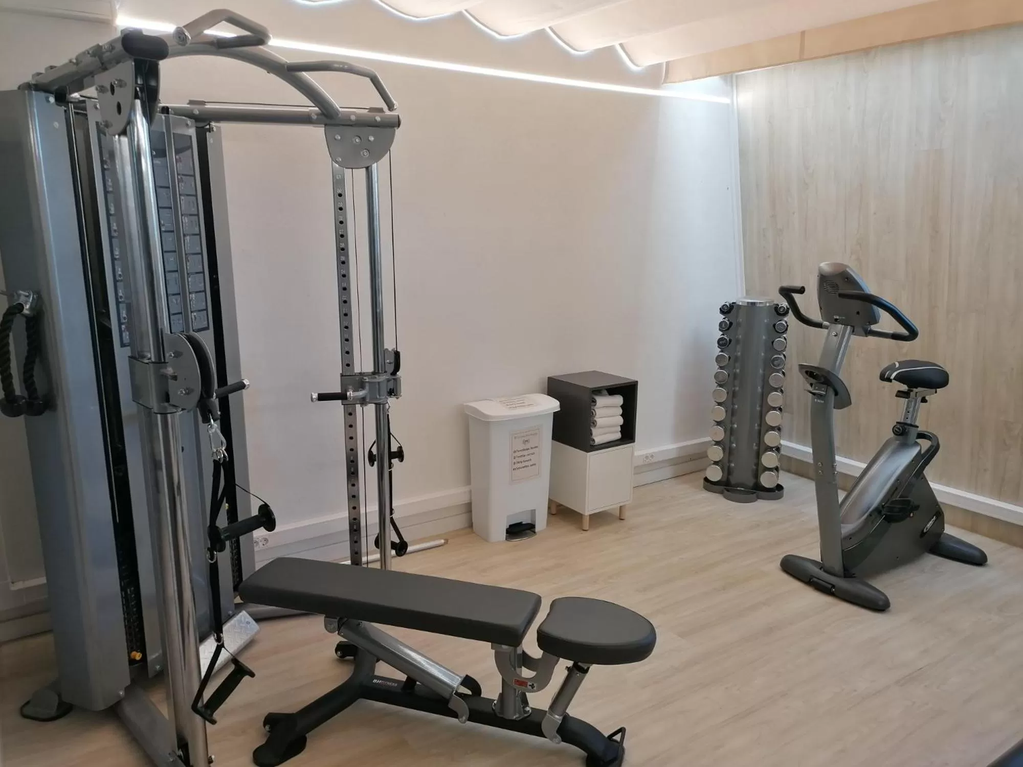 Fitness centre/facilities in Golden Hotel Barcelona