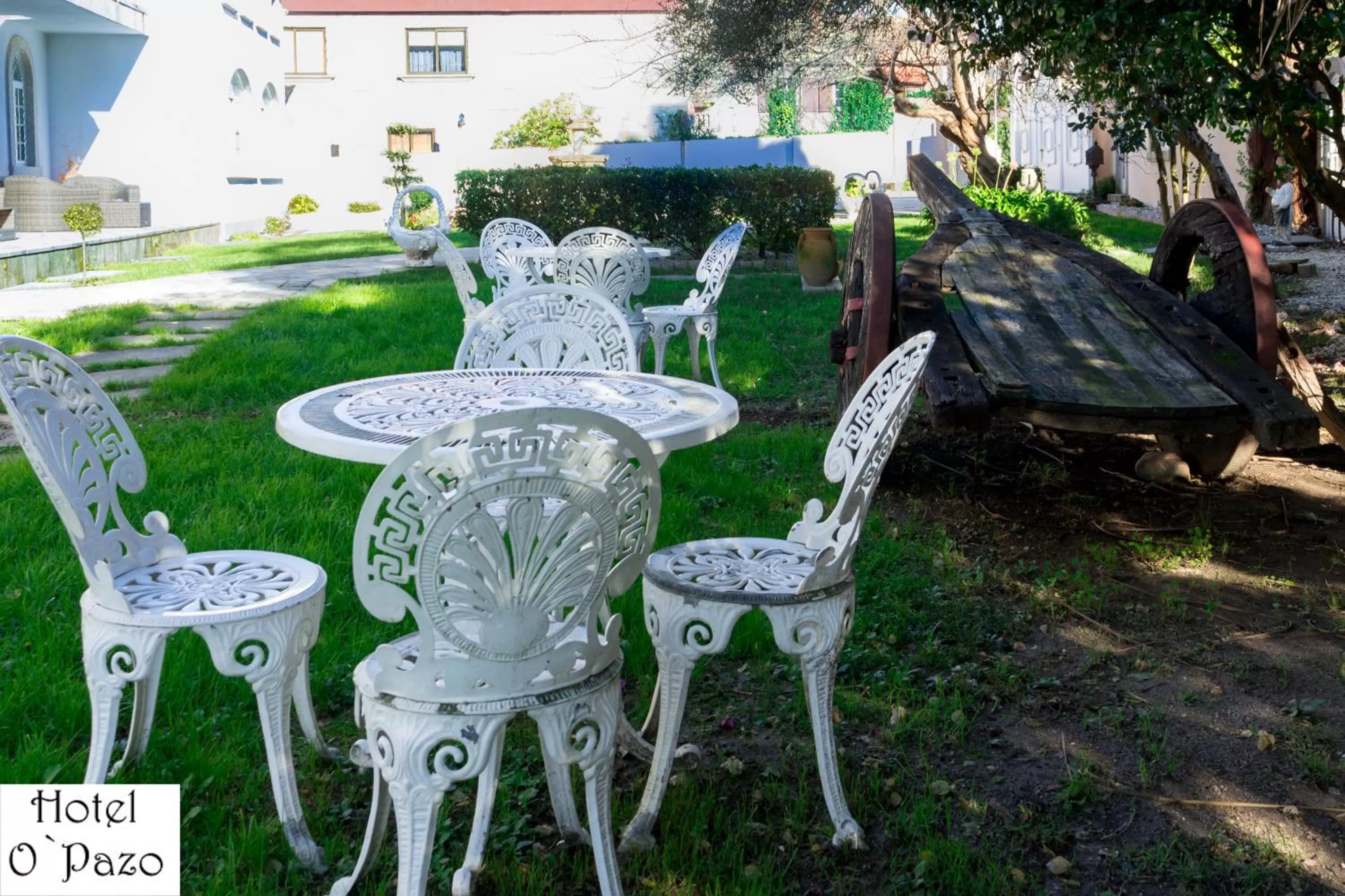 Garden in Hotel O'Pazo