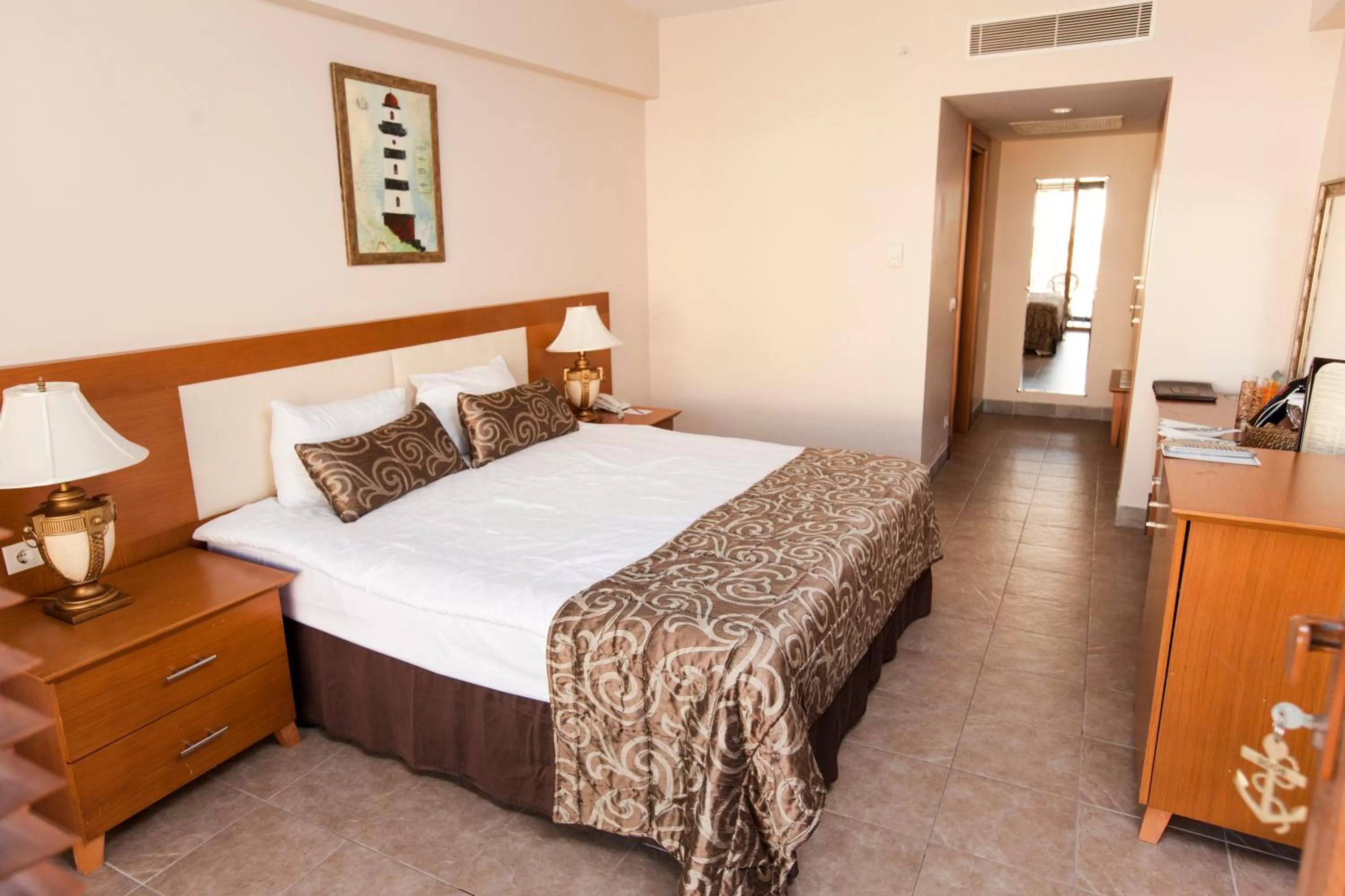 Bed in THE SIGN Şile Hotel & Spa