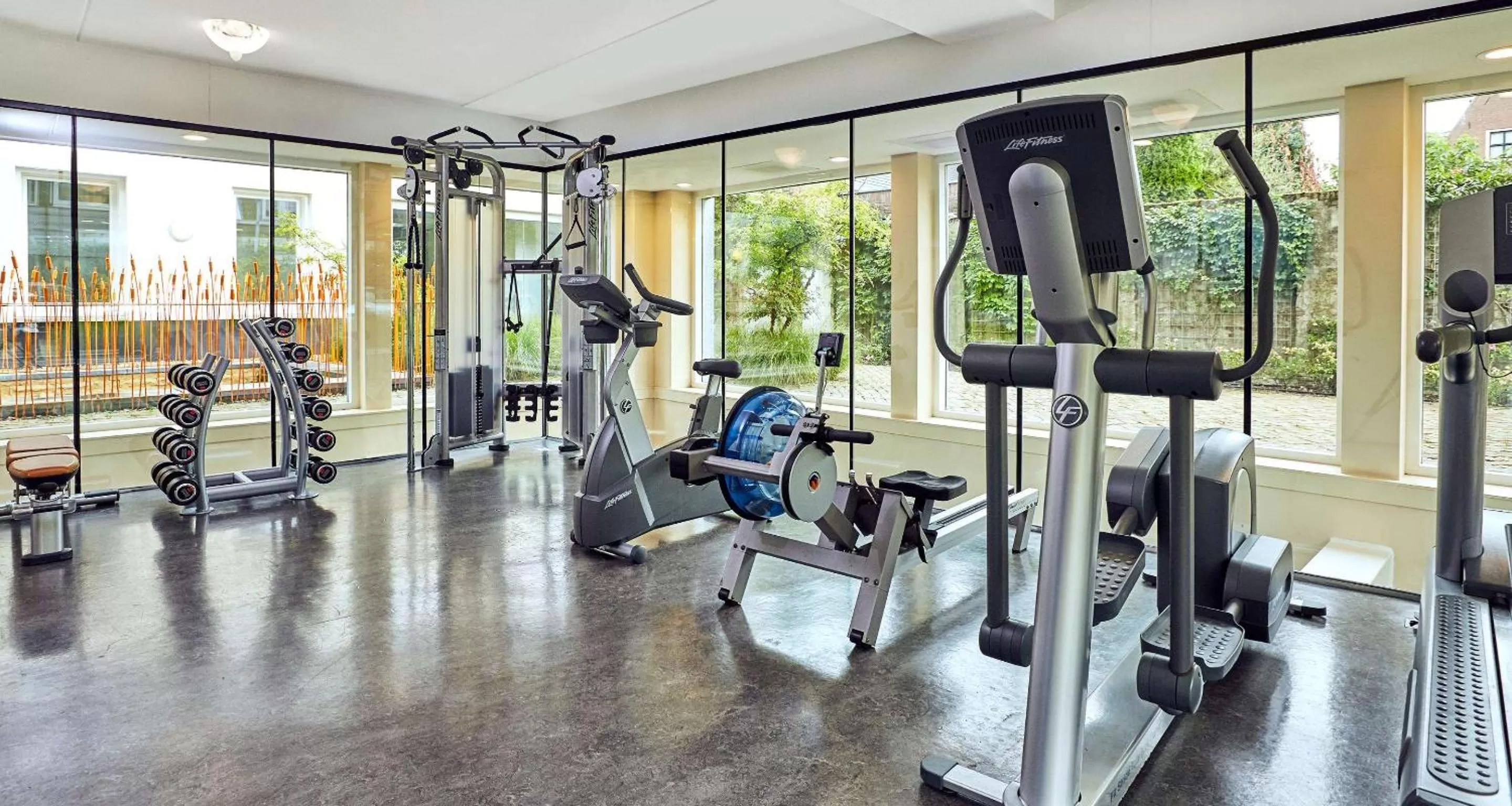 Fitness centre/facilities in Grand Hotel Karel V