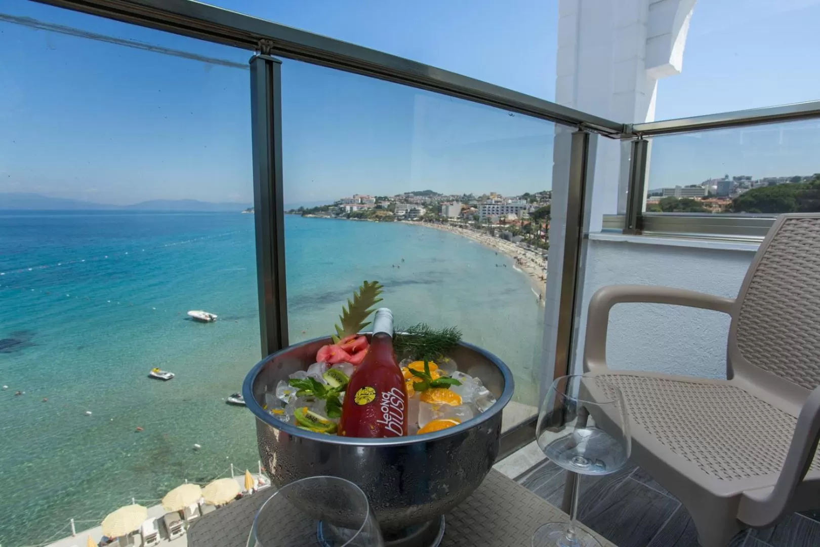 Balcony/Terrace in Marti Beach Hotel