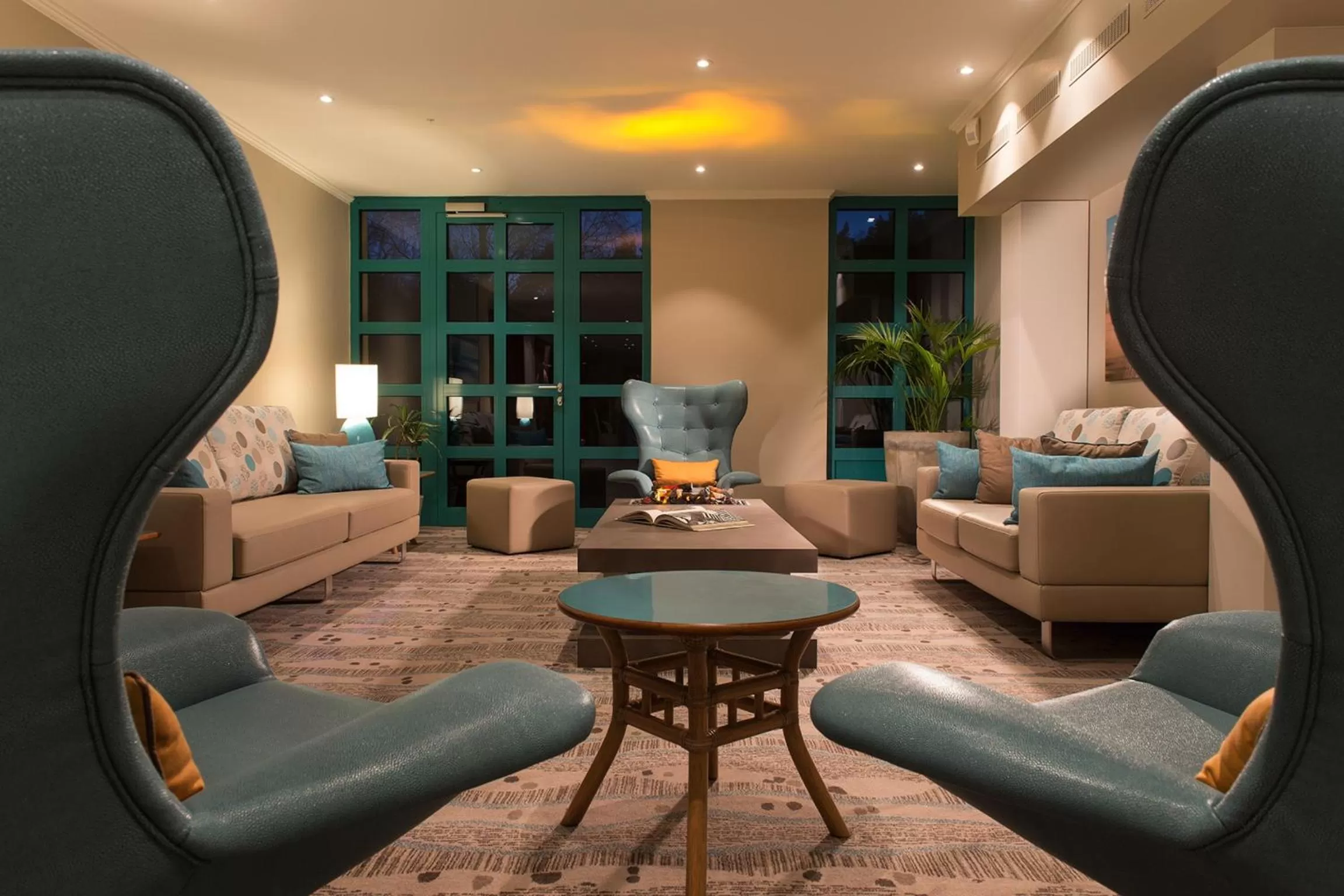 Communal lounge/ TV room in Hotel Bernstein Prerow