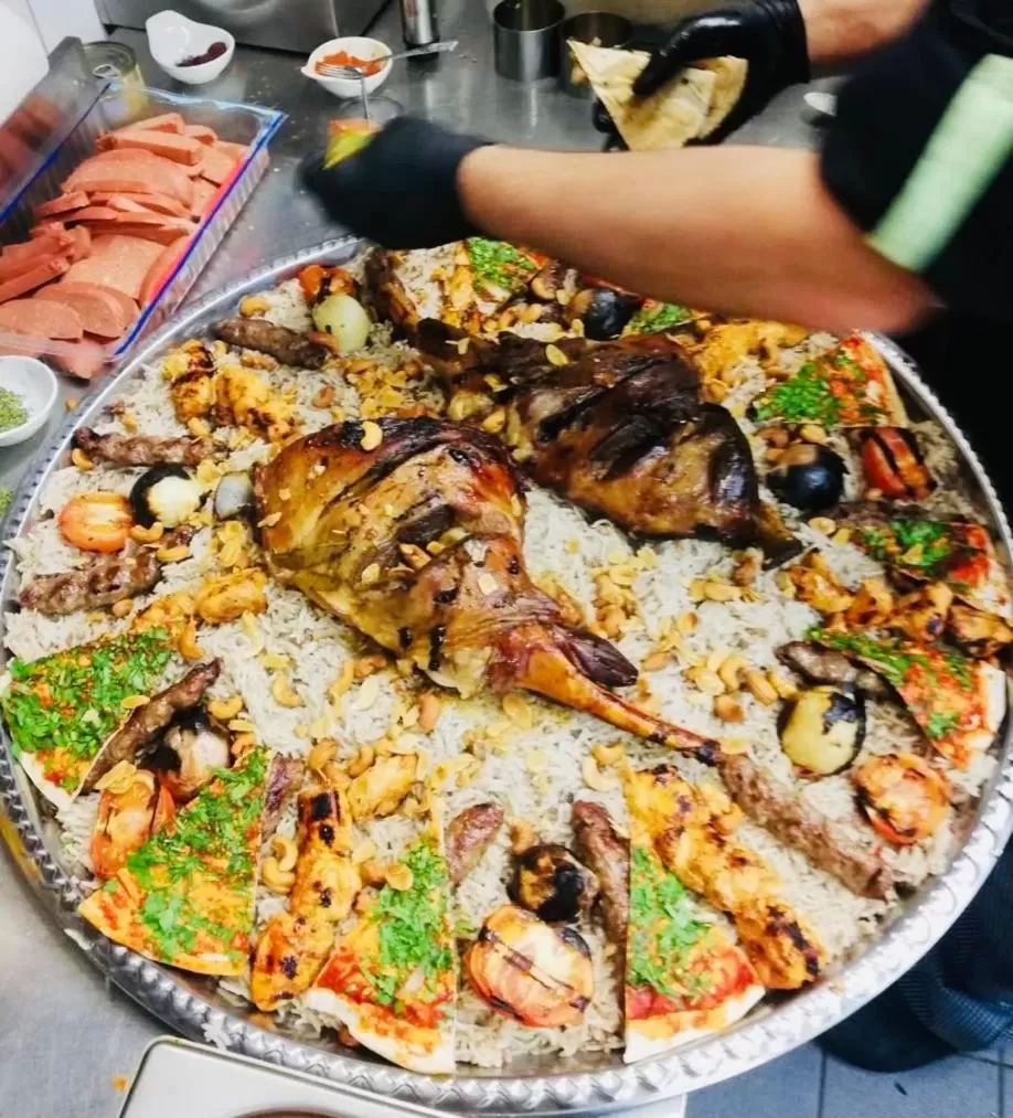 Food in Hotel Restaurant Byblos