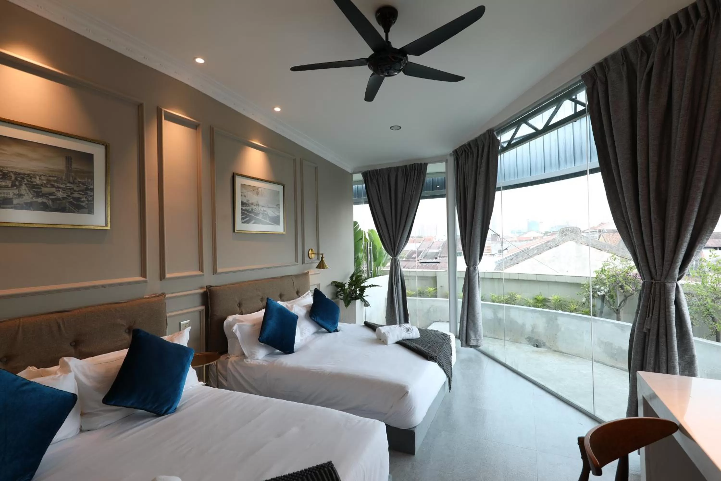 Bed in Manhattan Residence