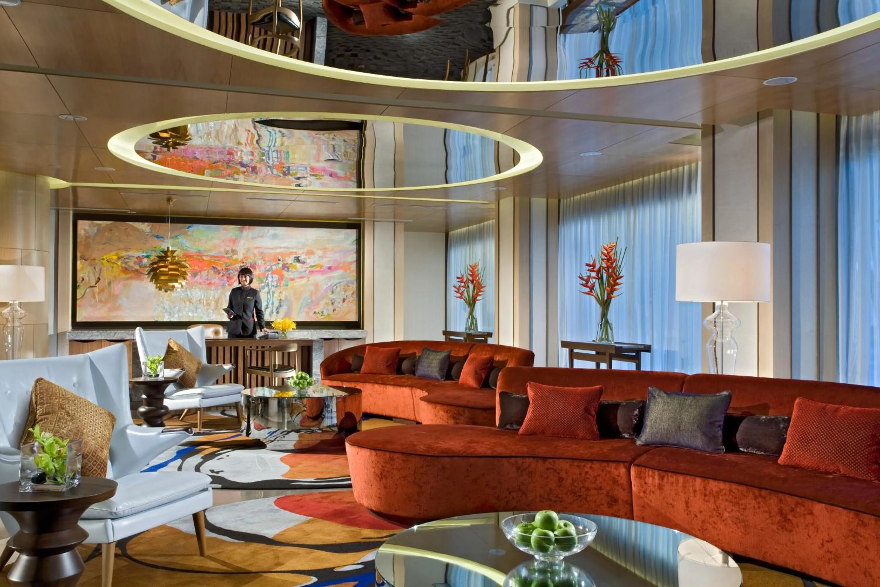 Lobby or reception in Ascott Raffles Place Singapore