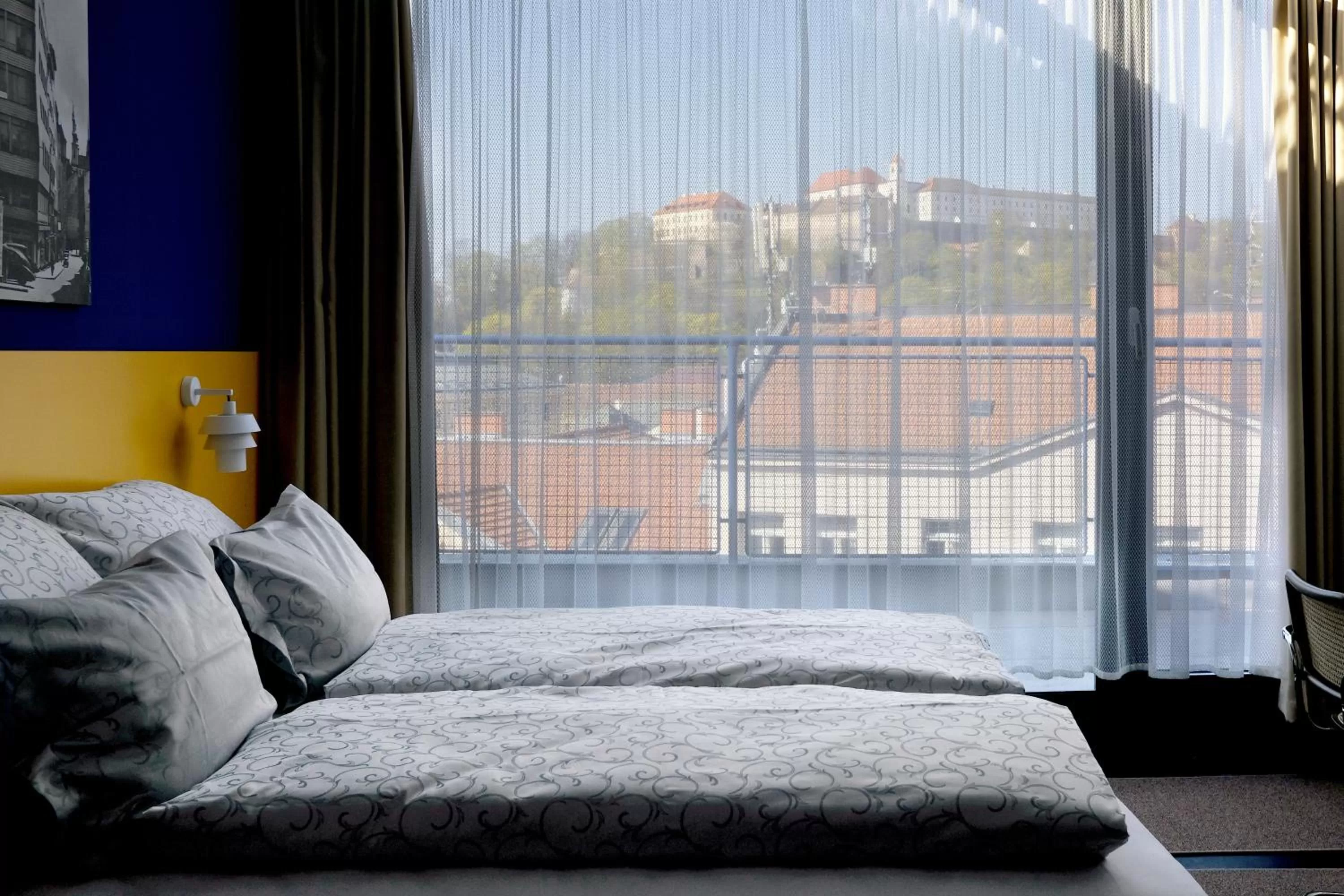 Bed in Hotel Avion - National Cultural Monument - ICONIC HOUSES ORG