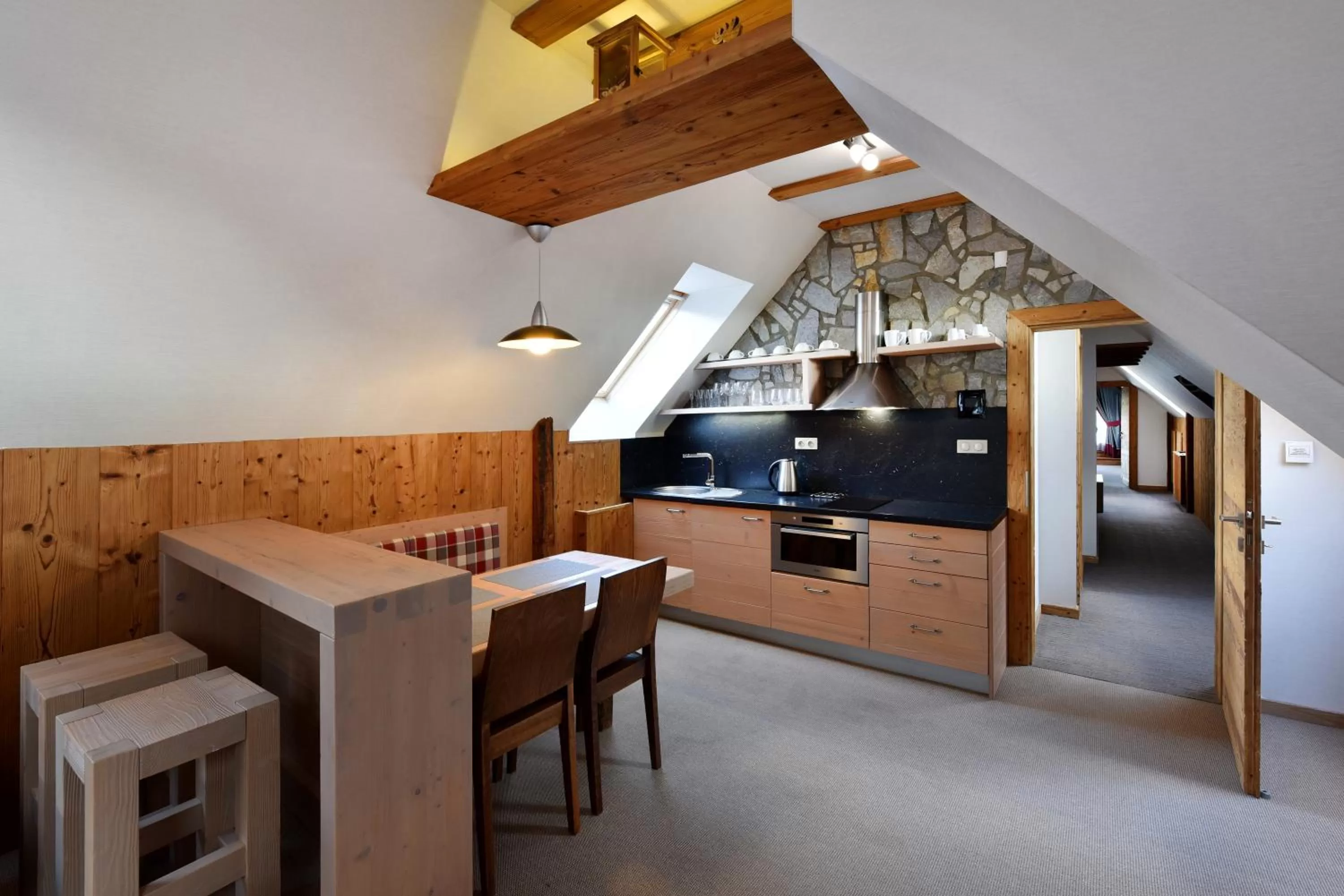 kitchen in APLEND Hotel Kukučka