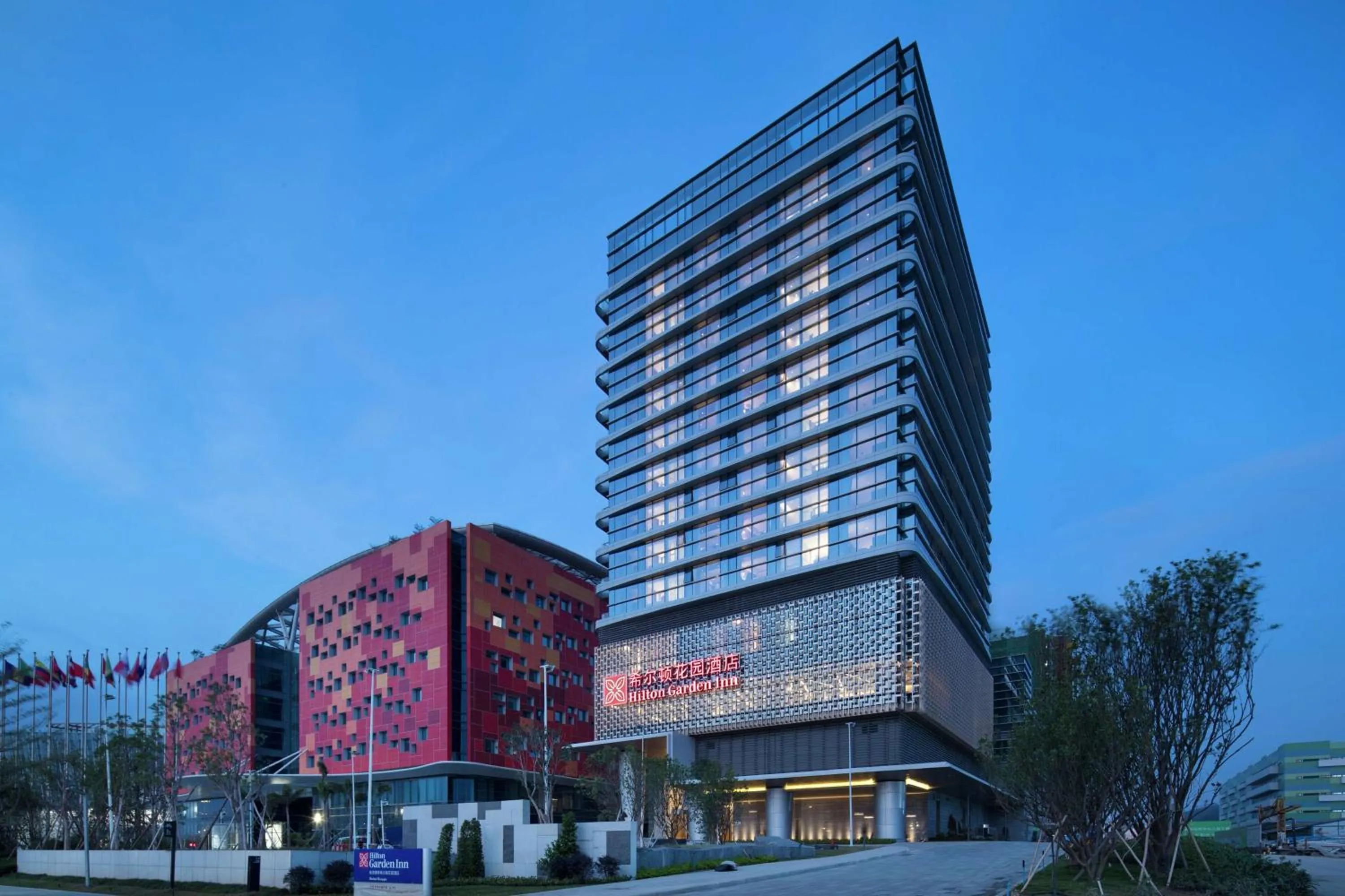 Property building in Hilton Garden Inn Zhuhai Hengqin