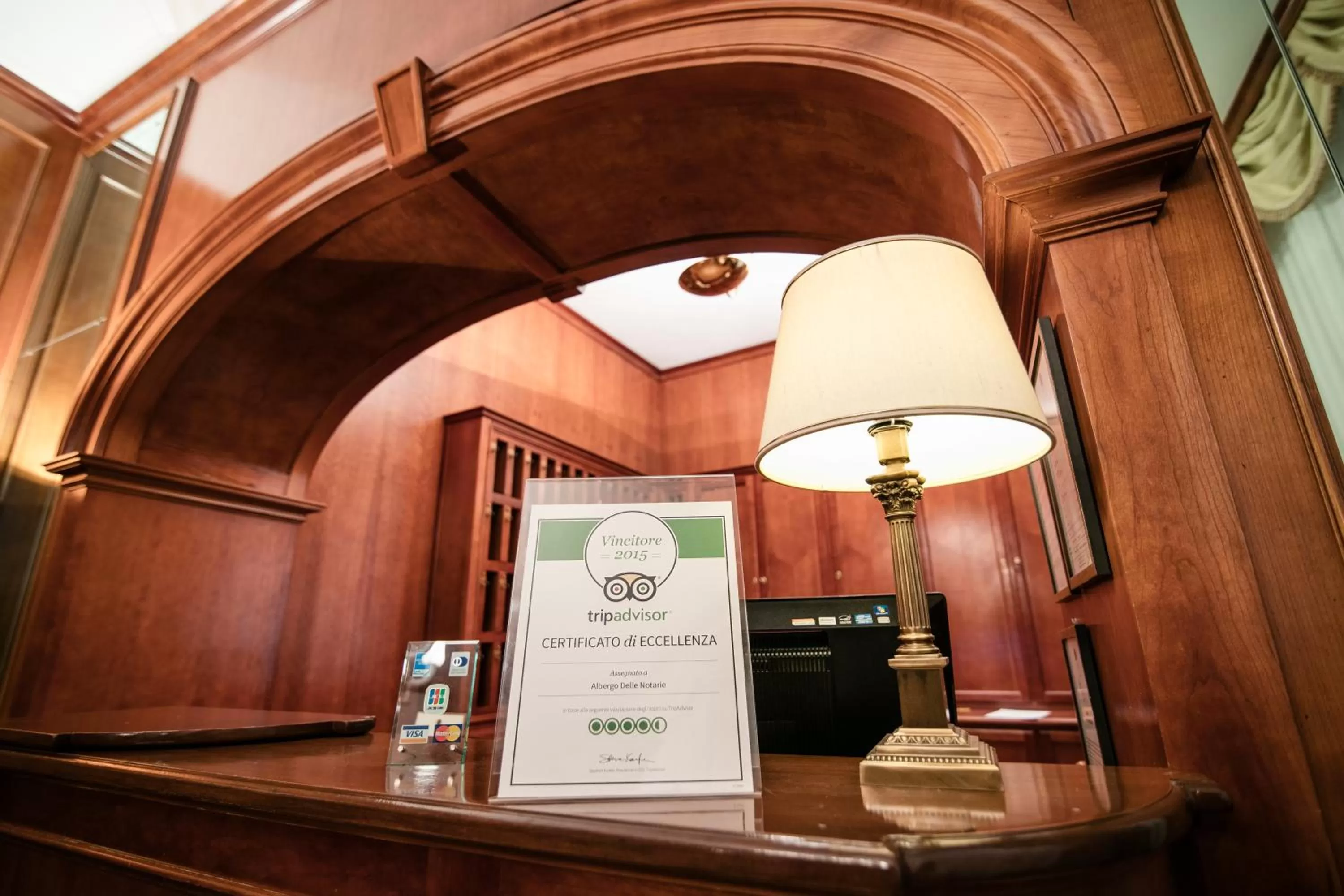 Certificate/Award in Albergo Delle Notarie