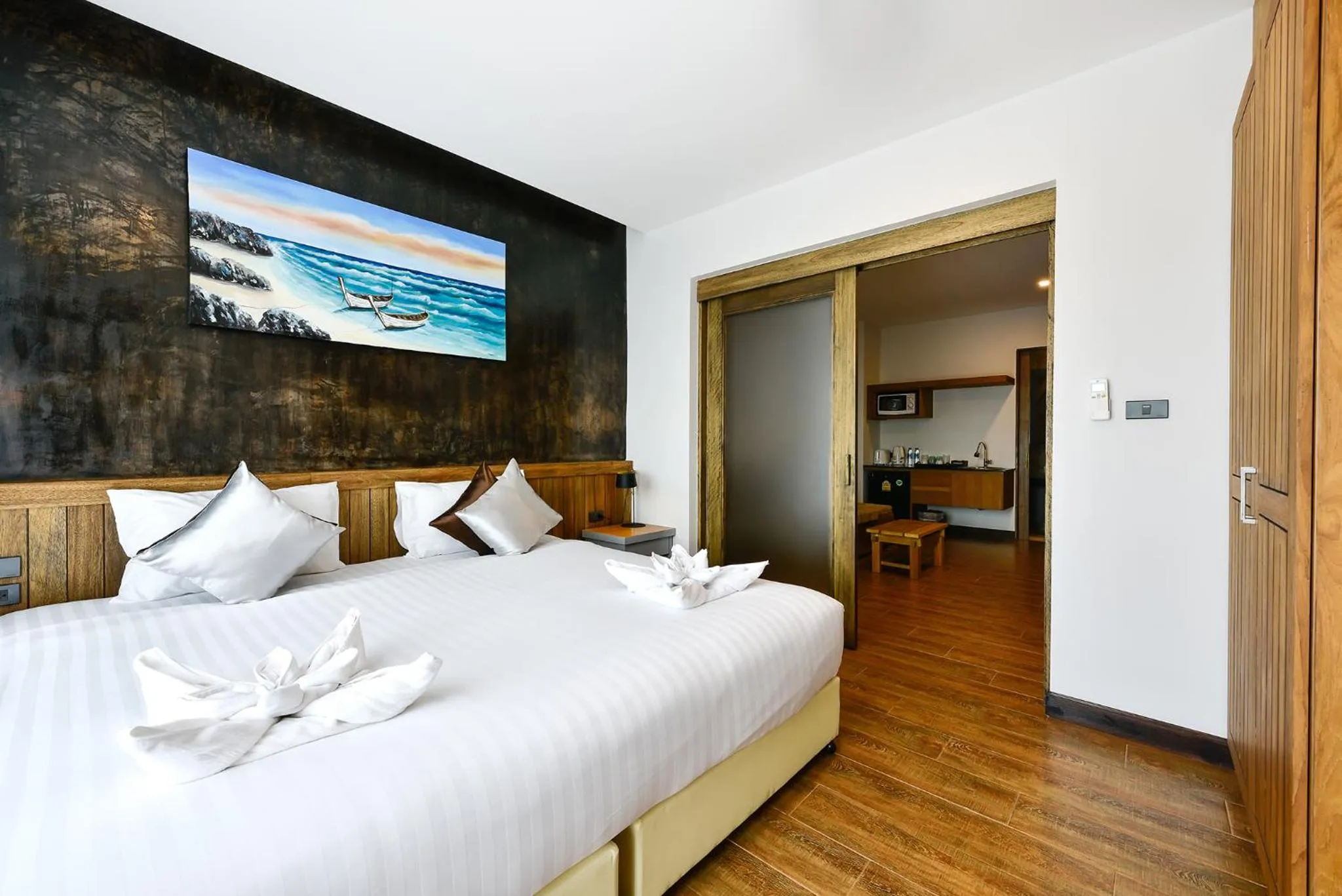 Bed in Casa Bella Phuket