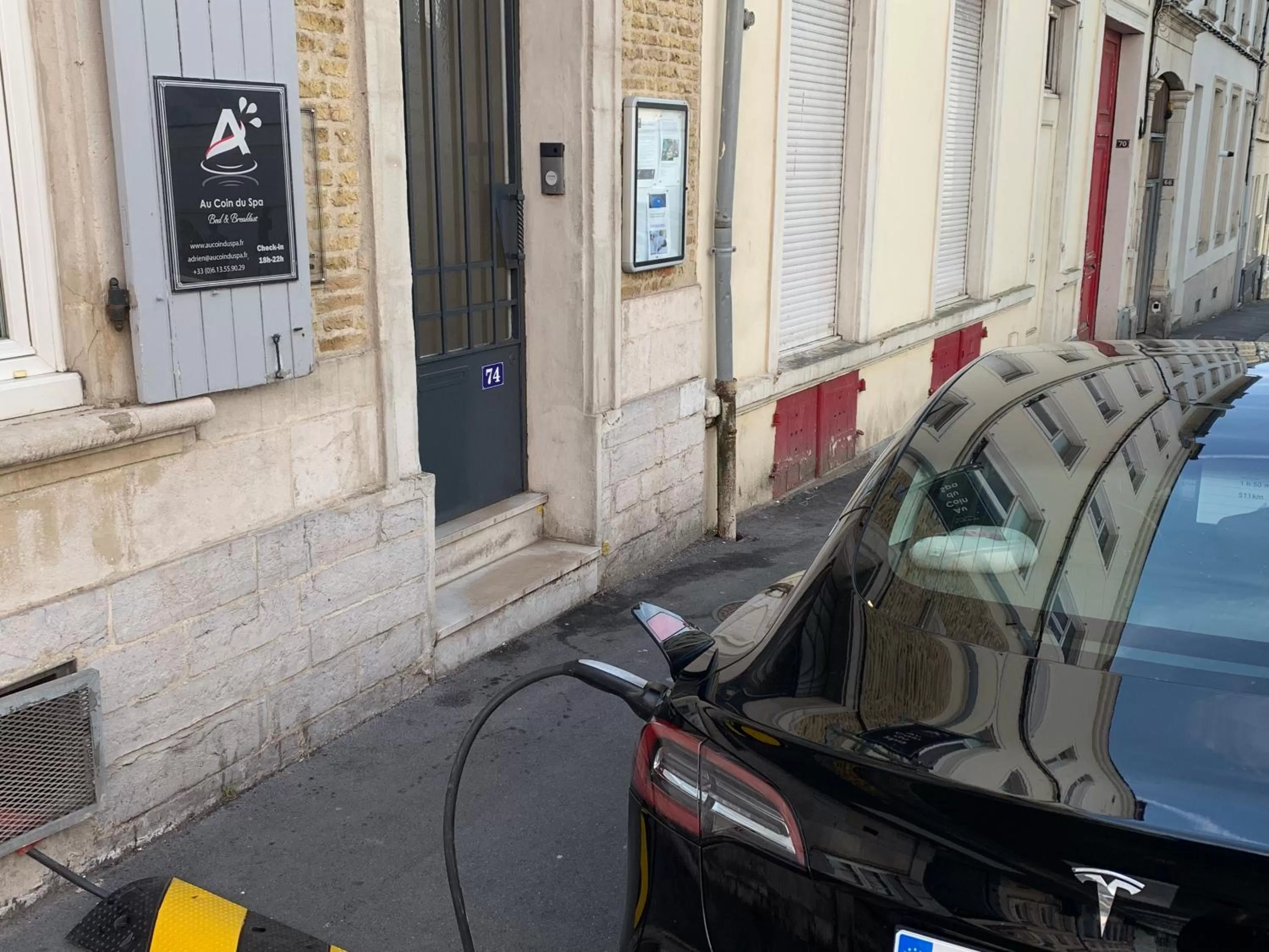 Area and facilities in Chambres d'Hôtes Au coin du spa