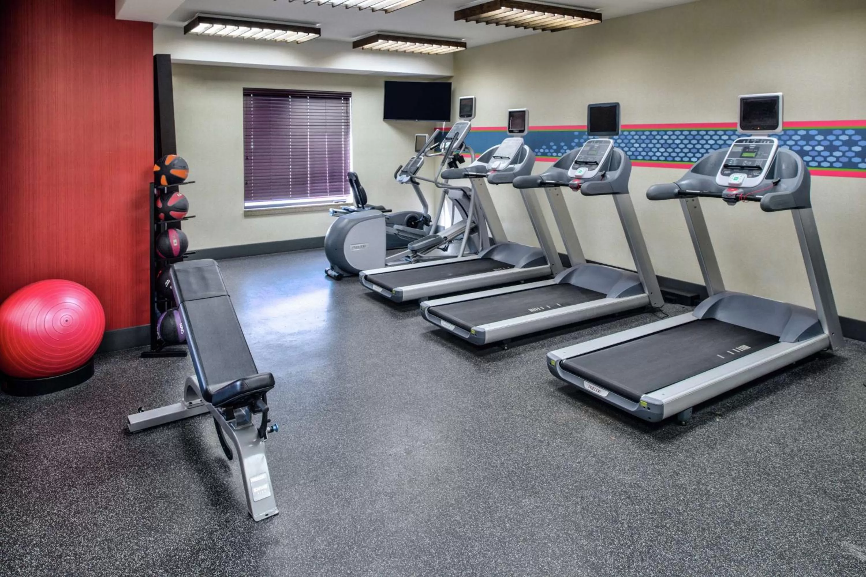 Fitness centre/facilities in Hampton Inn & Suites Rifle
