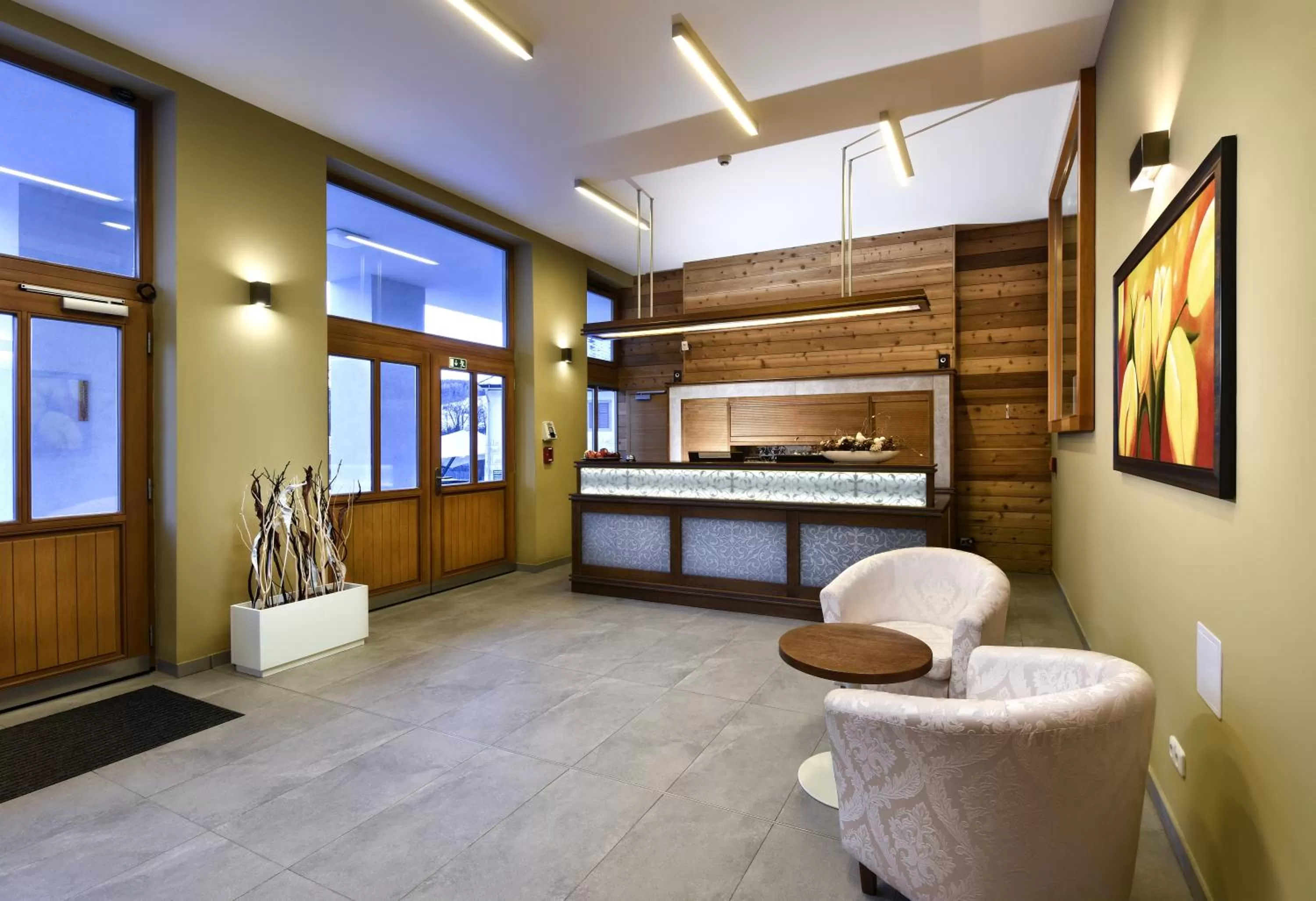Lobby/Reception in Hotel Tvrz Orlice