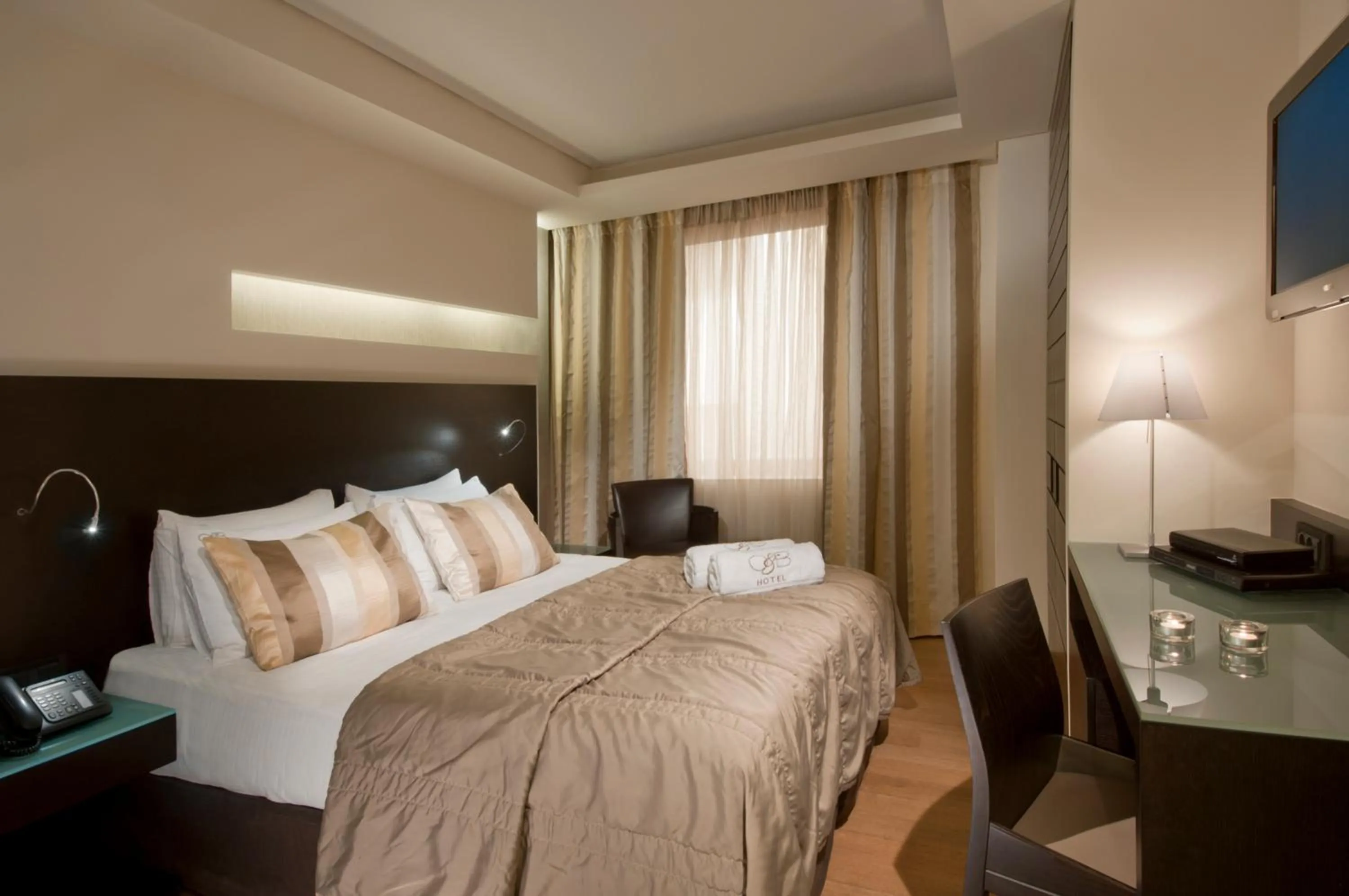 Bedroom, Bed in O&B Athens Boutique Hotel
