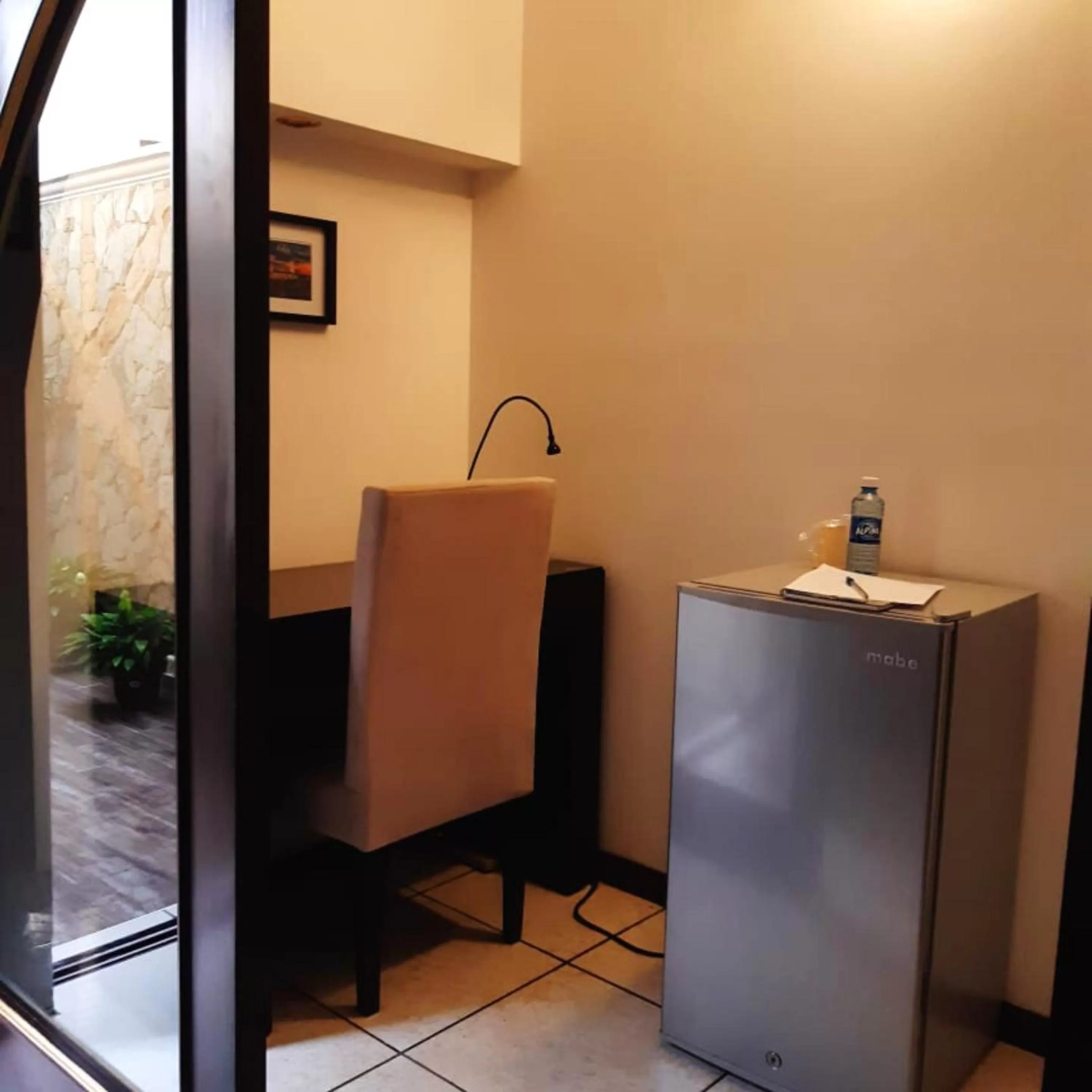 Seating area in Hotel Villa Florencia Zona Rosa