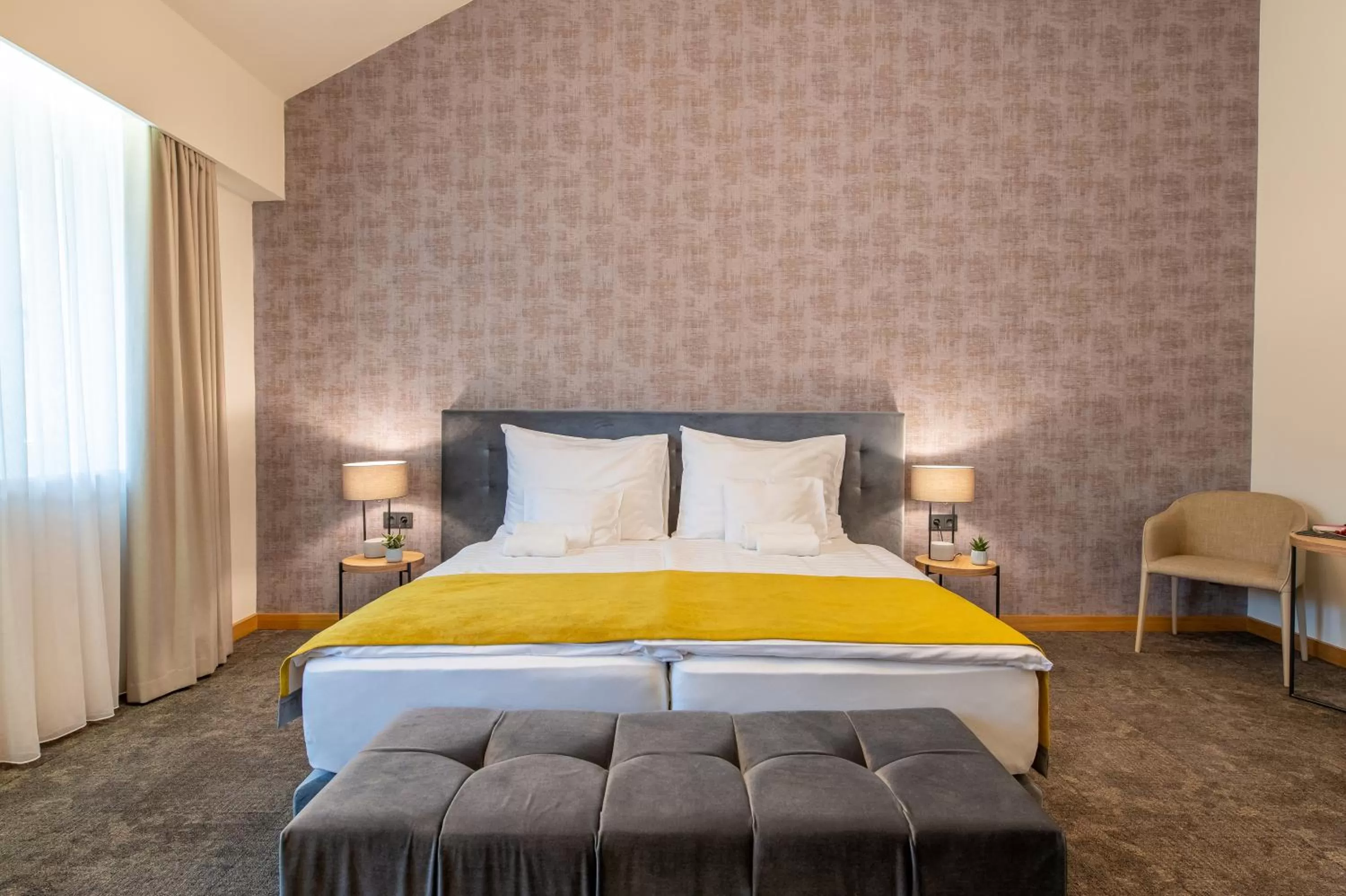 Bed in Botrytis Borhotel
