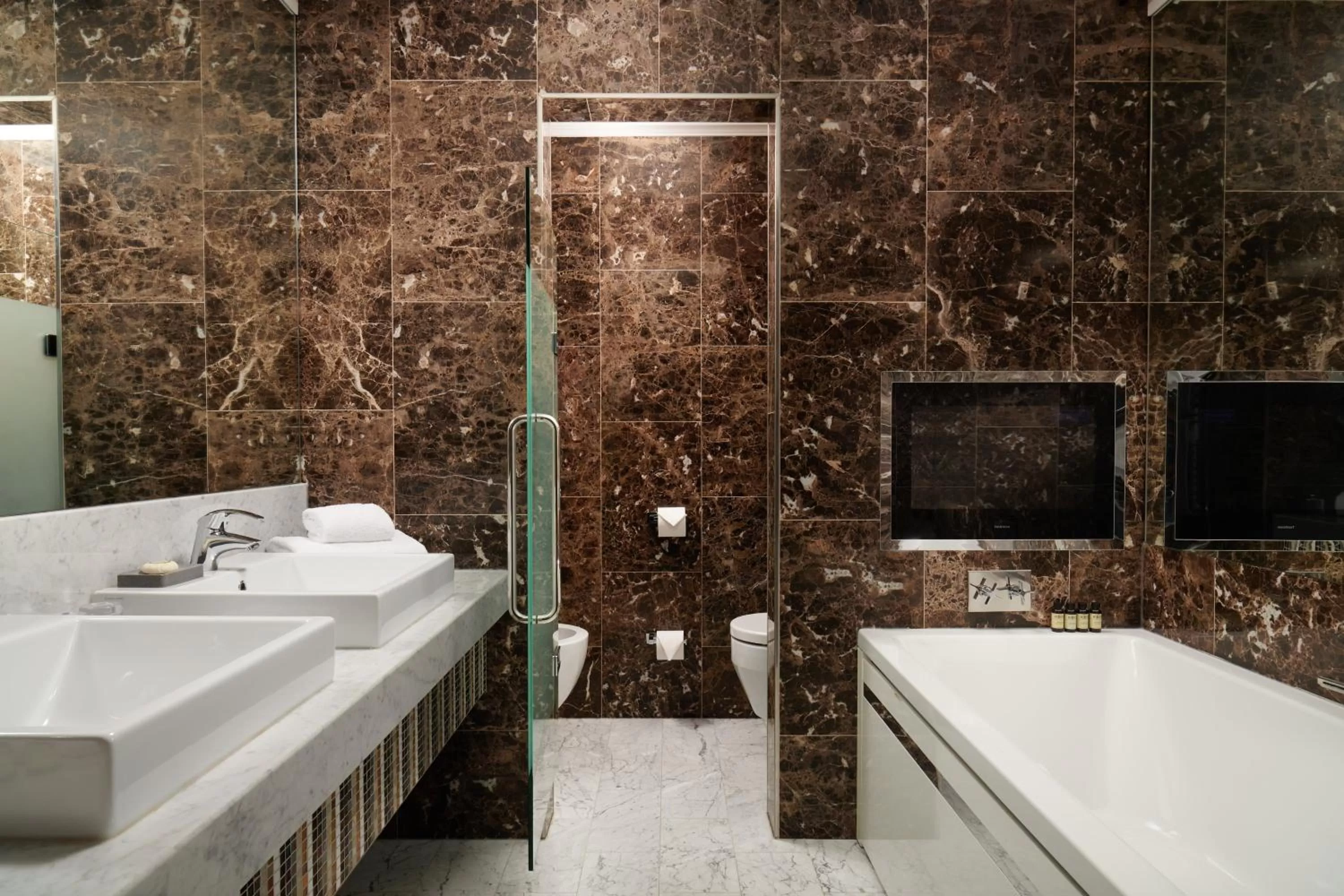 Bathroom in The Chelsea Harbour Hotel and Spa