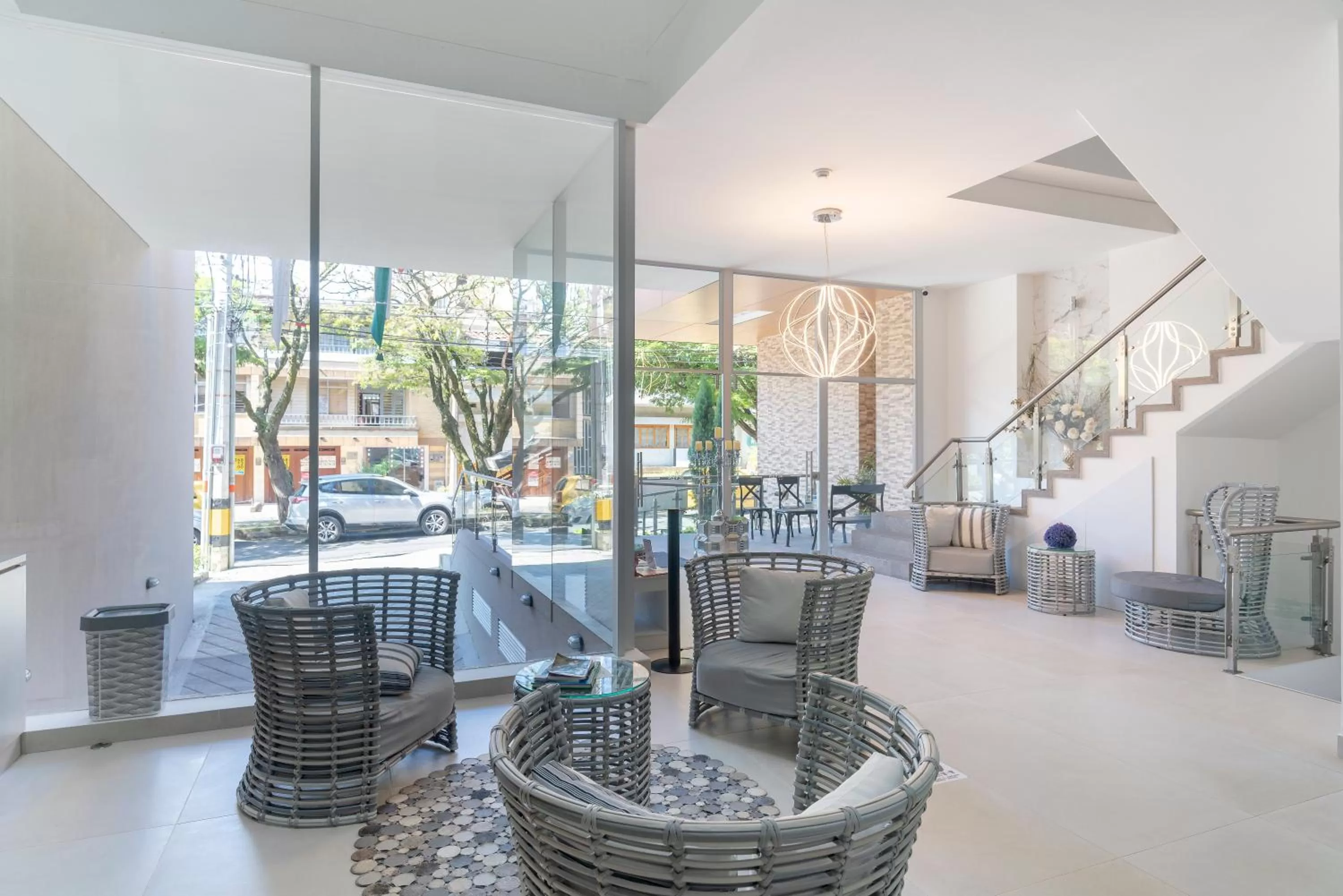 Lobby or reception in Seven Inn Hotel