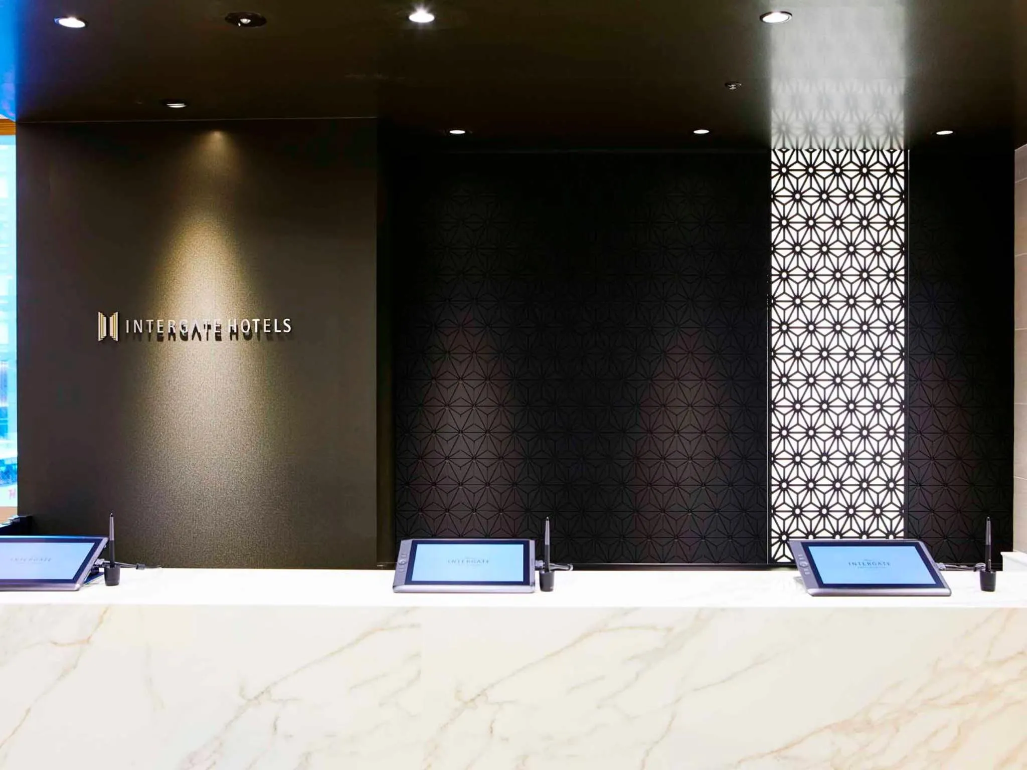Lobby or reception in Hotel Intergate Tokyo Kyobashi