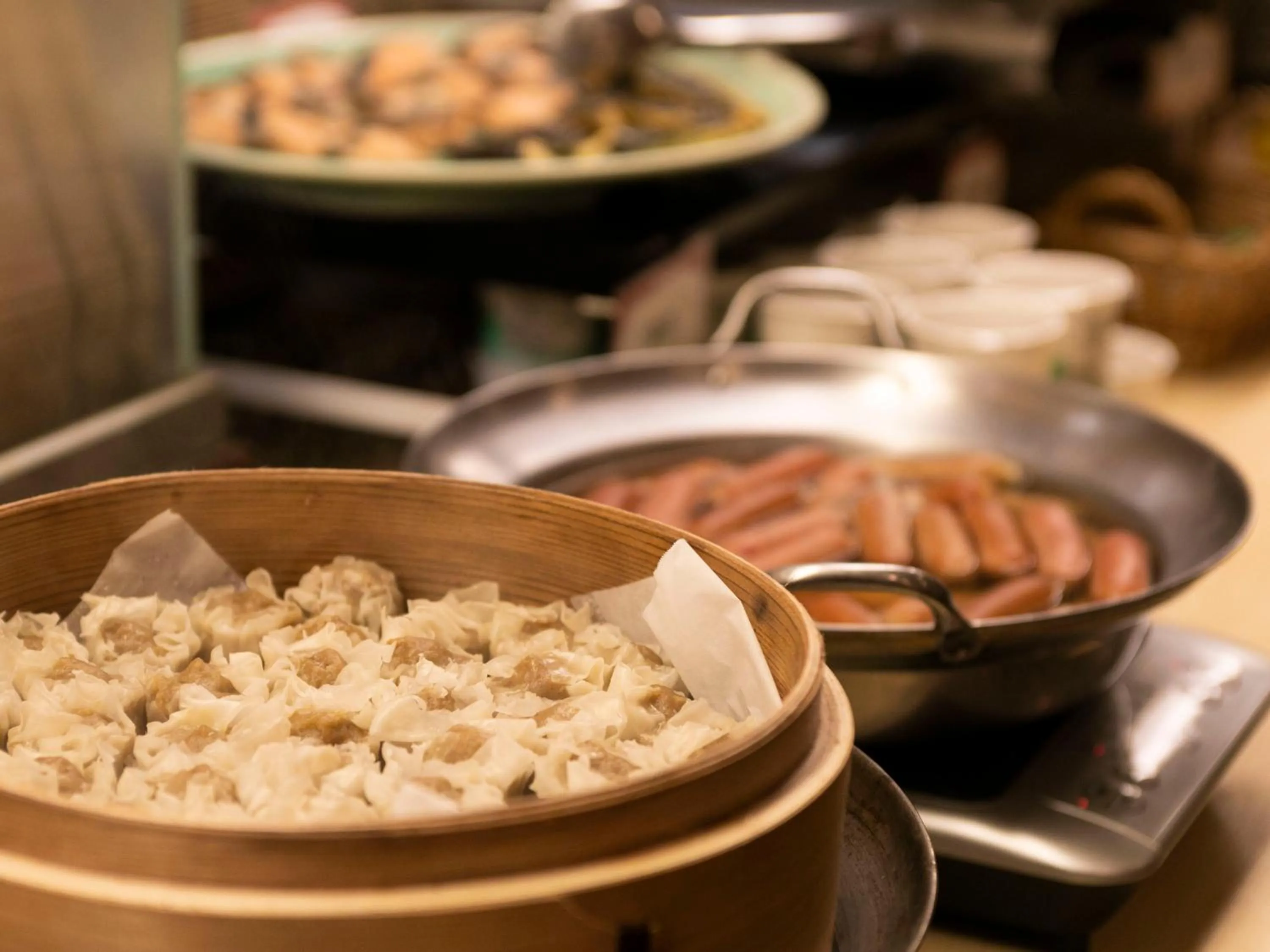 Buffet breakfast in APA Hotel Himeji Ekikita