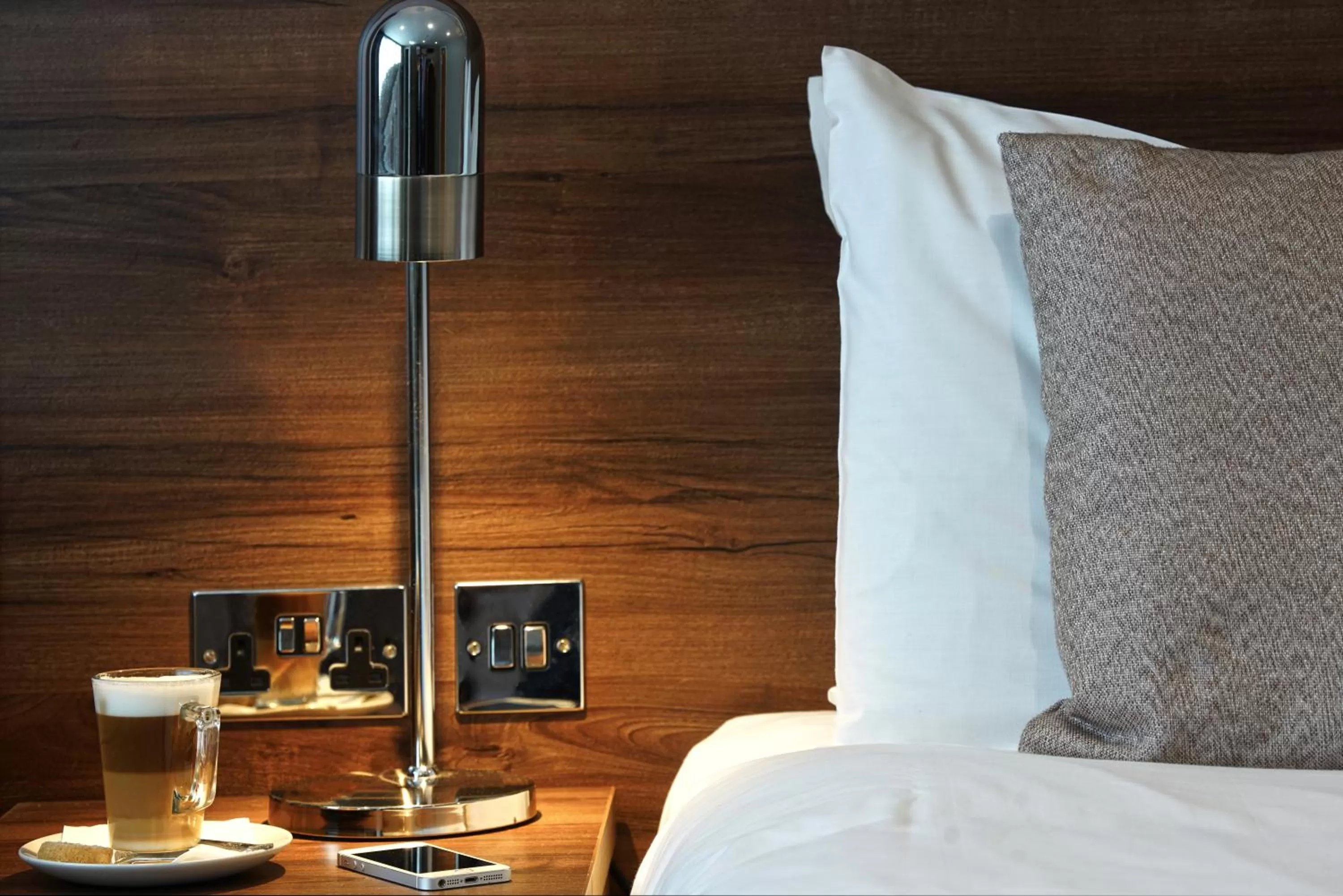 Decorative detail, Bed in Best Western Ship Hotel