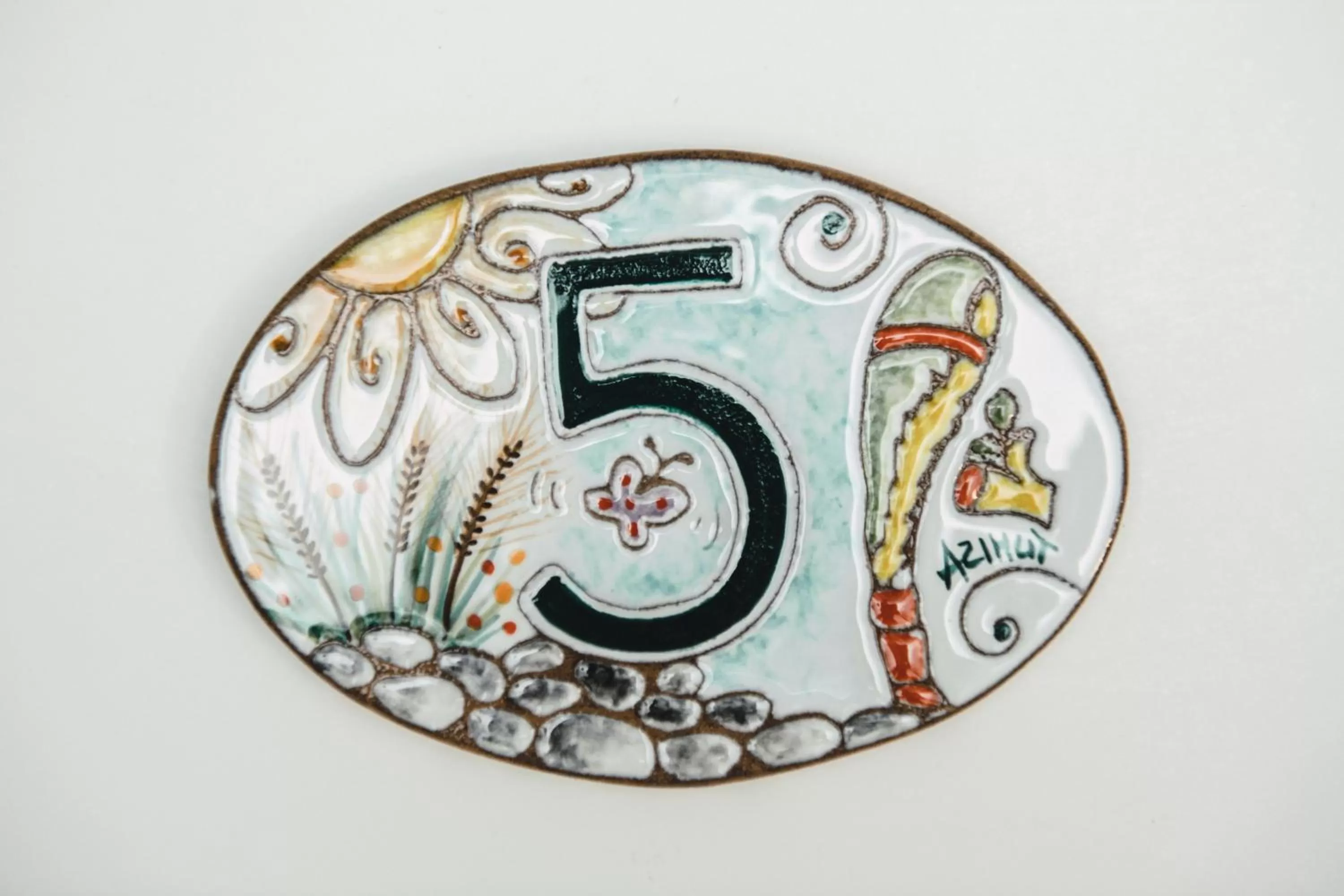 Decorative detail in Elysium B&B