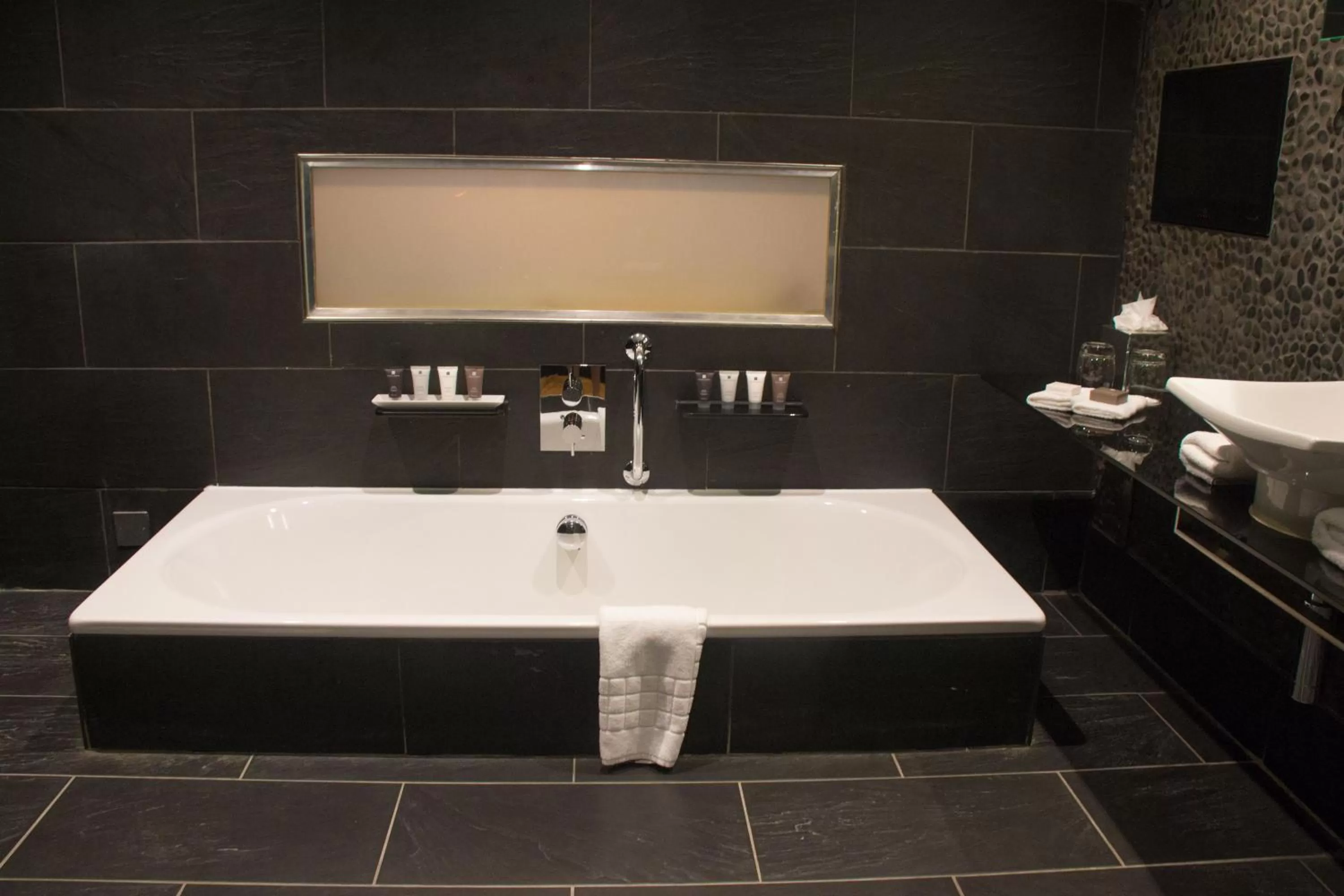 Bathroom in Le Monde Hotel