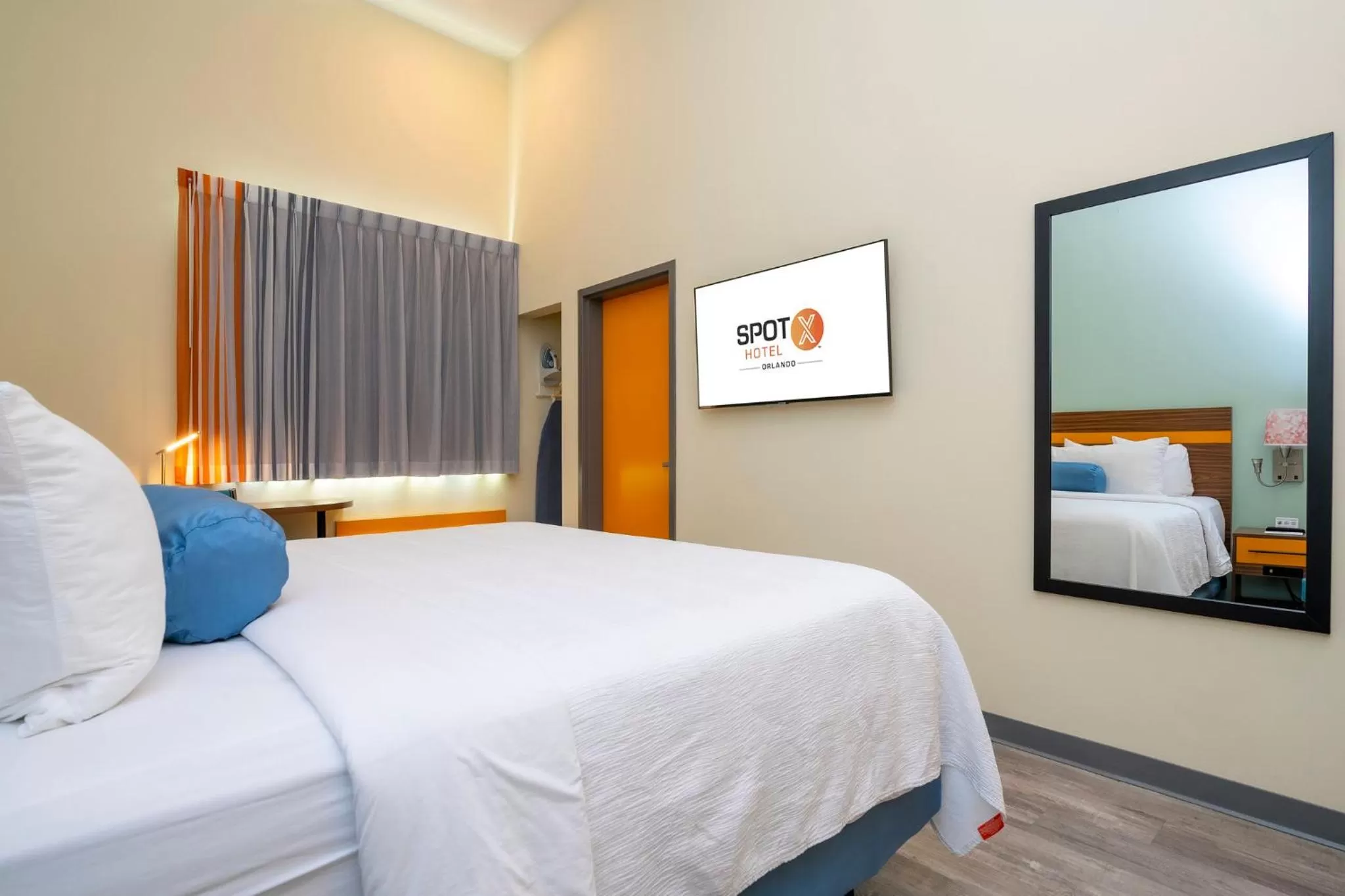 Bedroom, Bed in SPOT X Hotel Orlando Intl Dr by The Red Collection