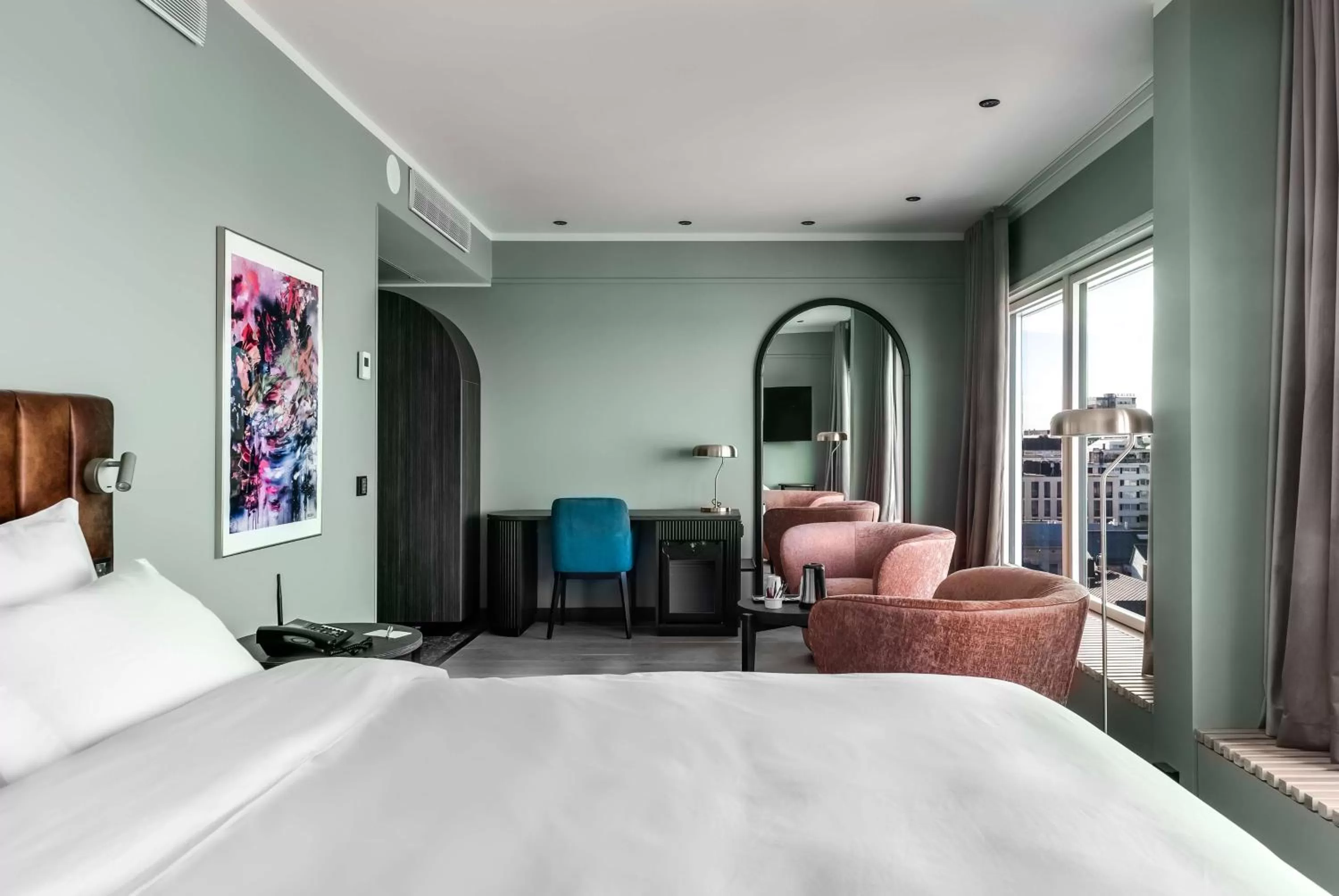 Bedroom, Bed in Radisson Blu Hotel, Oulu