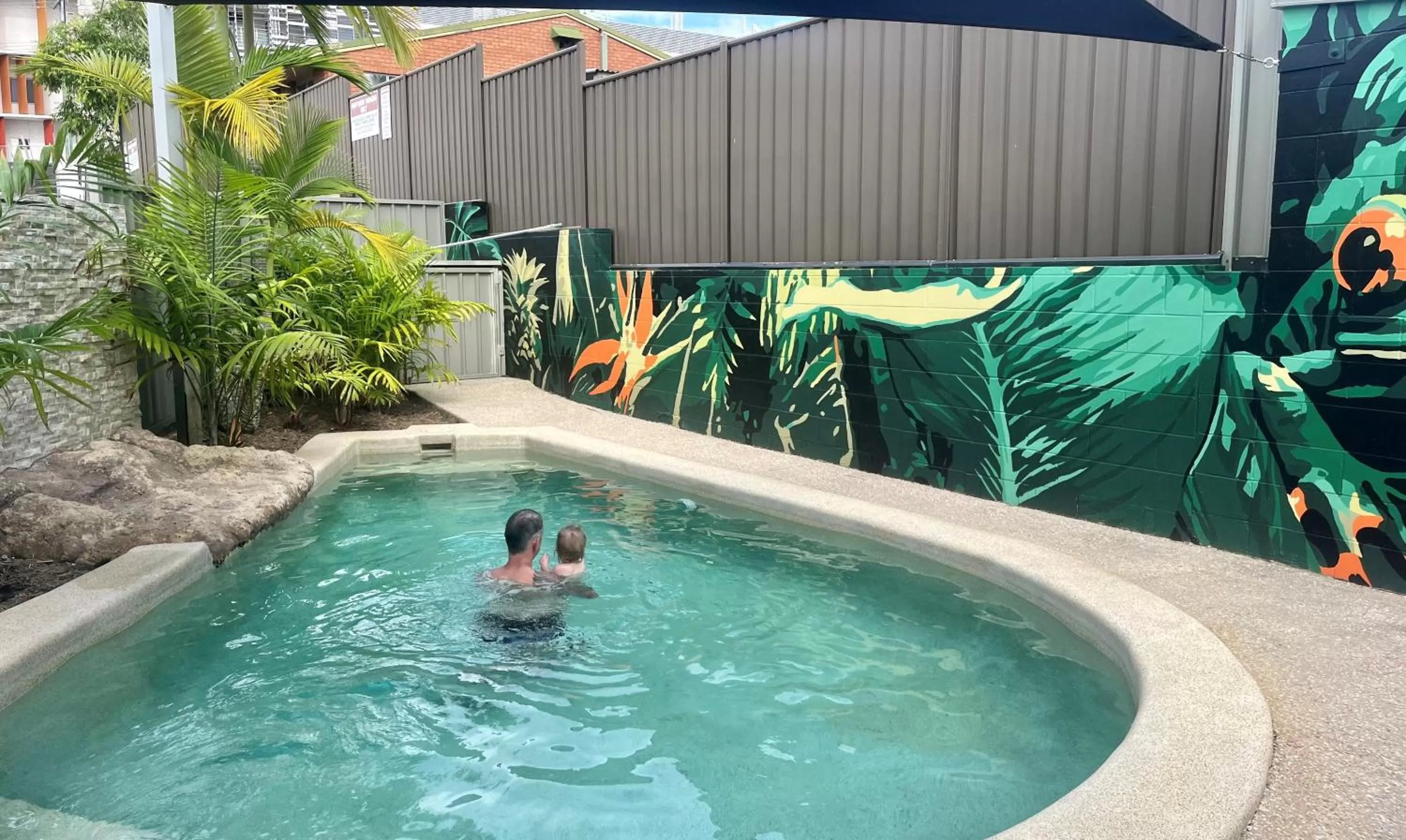 Swimming pool in Nambour Heights Motel
