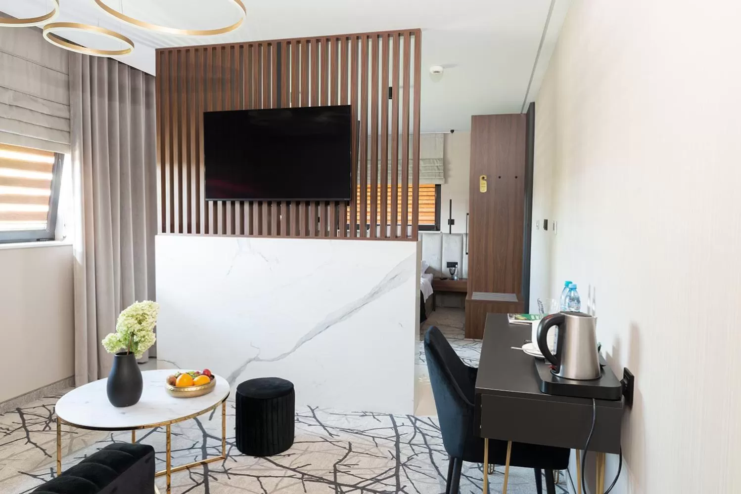 Communal lounge/ TV room in Hotel Pogoria Residence