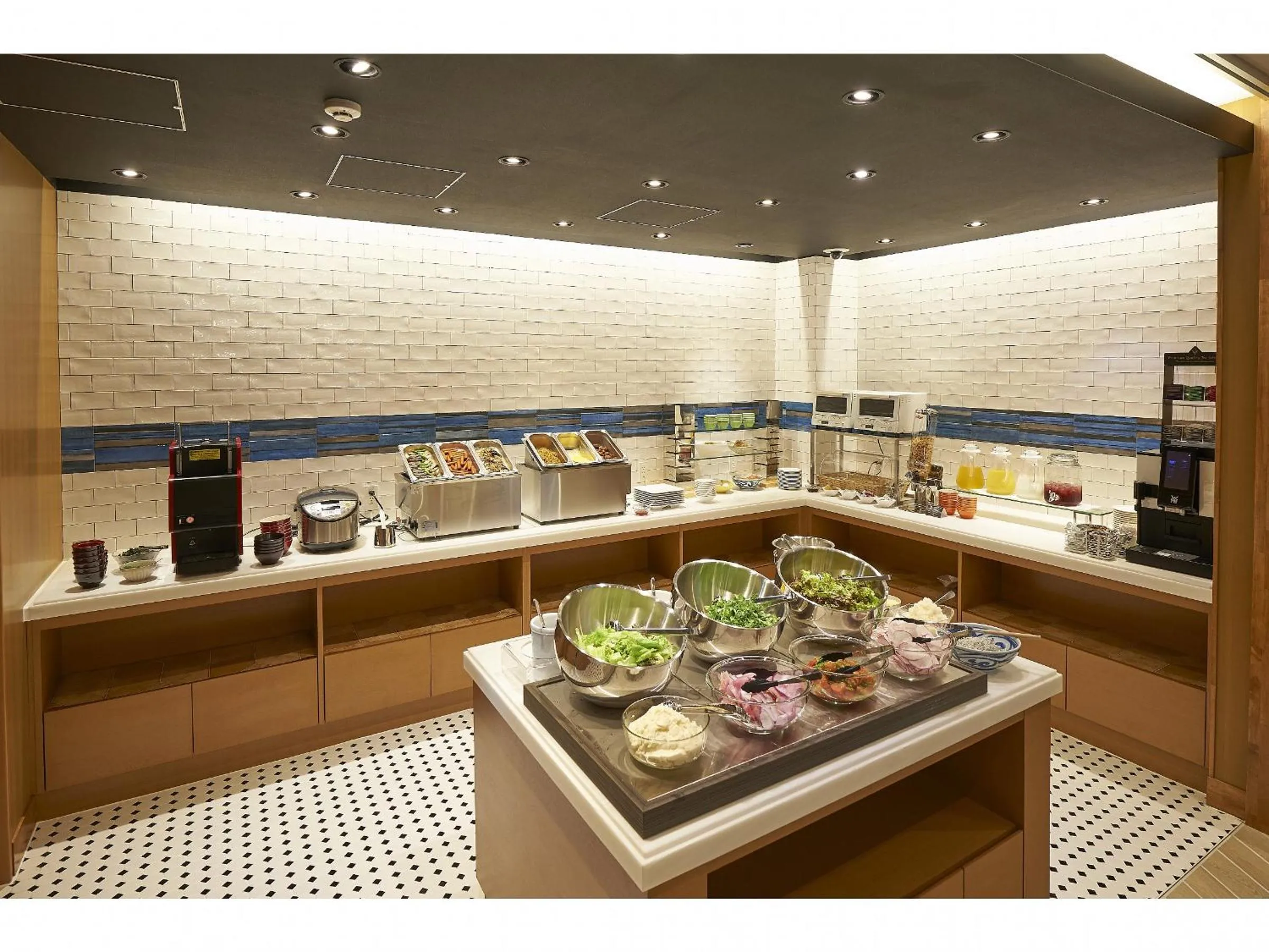 Buffet breakfast in Sotetsu Fresa Inn Kamakura-Ofuna Higashiguchi