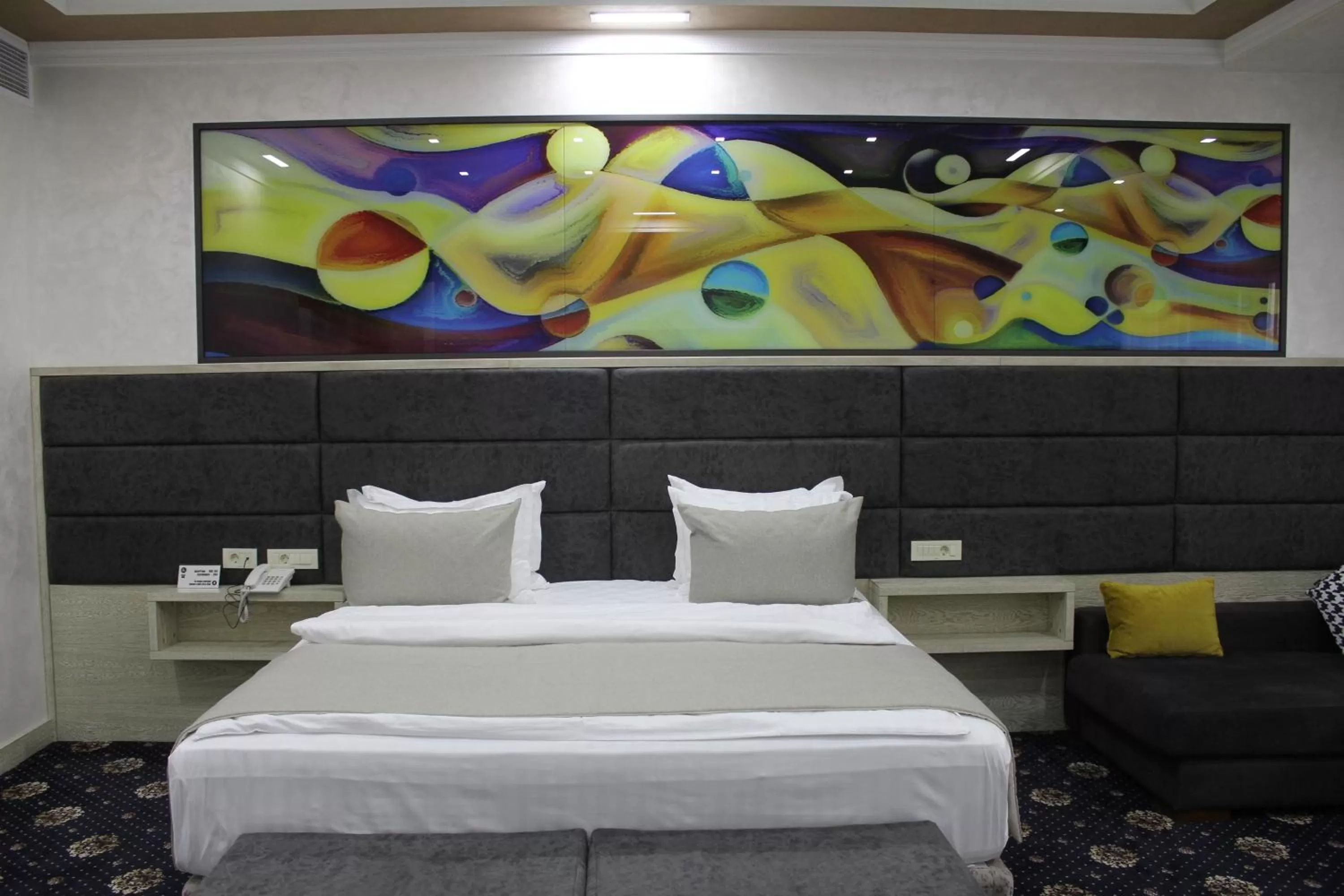 Bed in Erebuni Hotel Yerevan