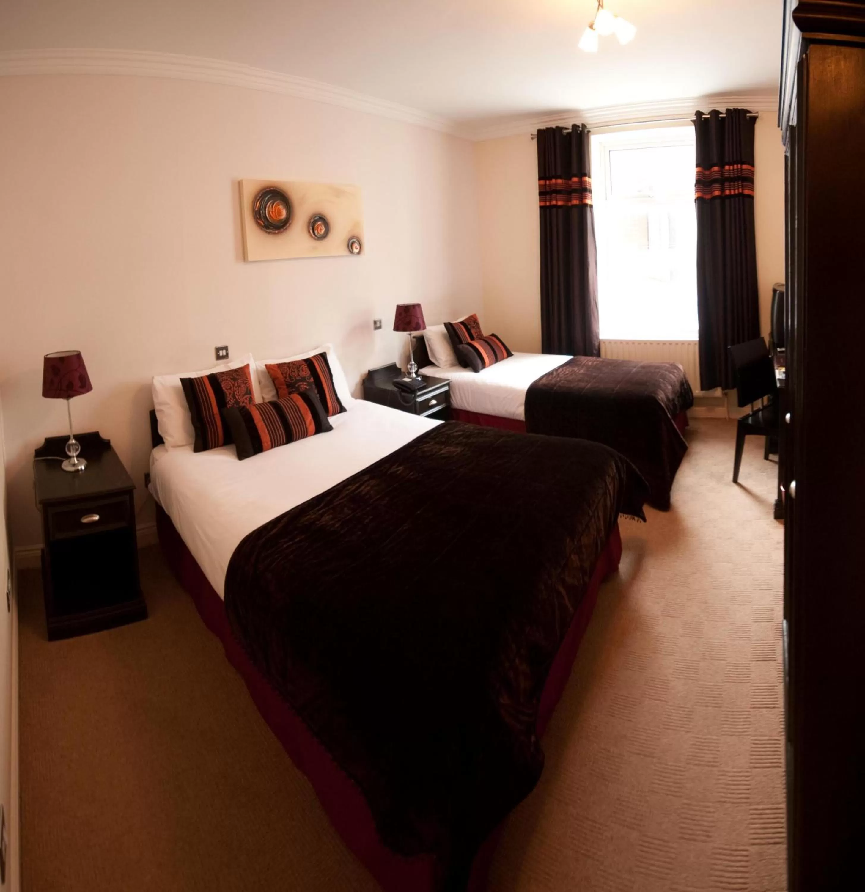 Bed in White Sands Hotel