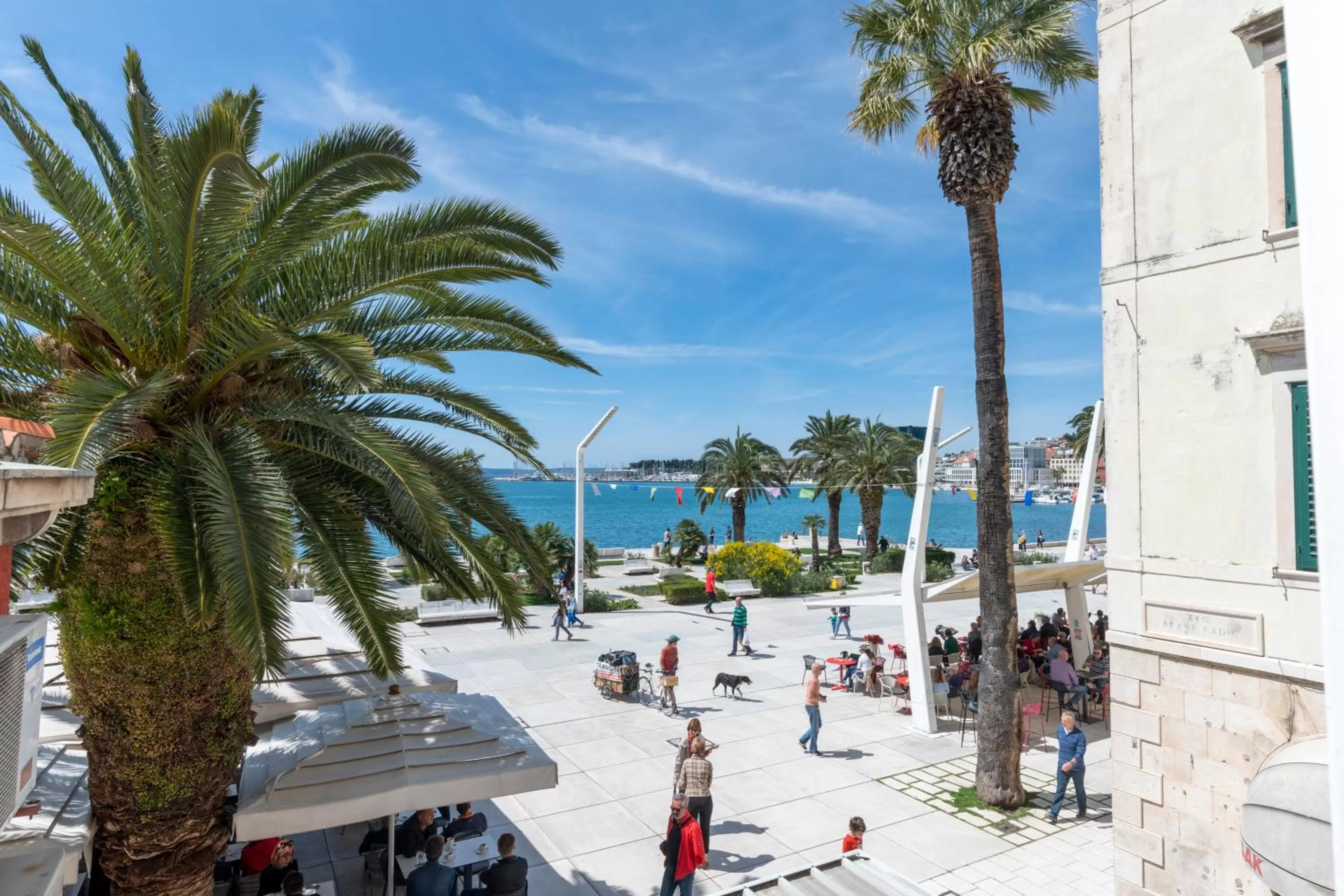 Sea view in Deluxe Collection Hotel Kastel - Depadanse