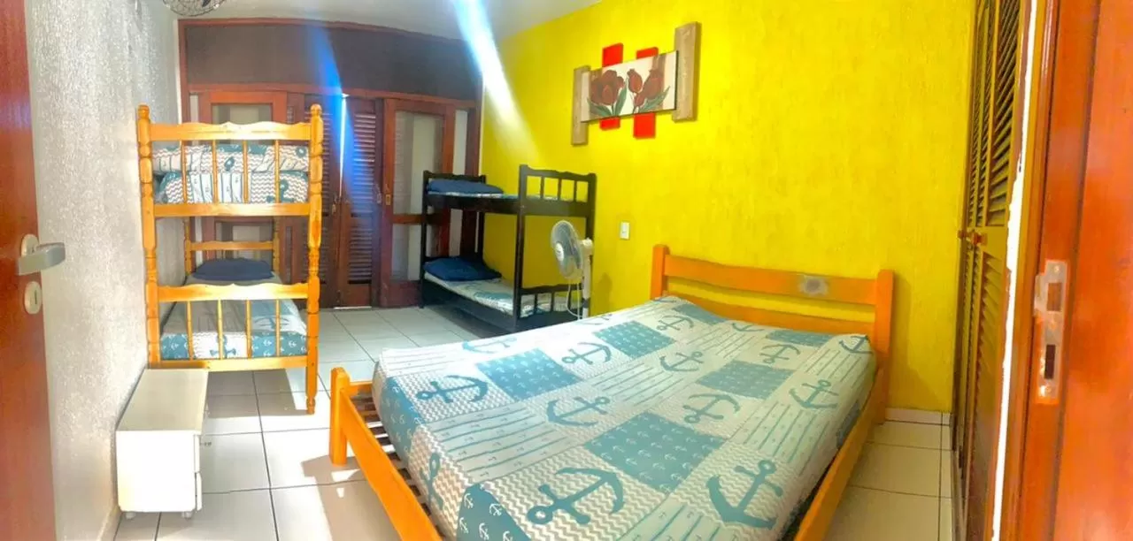 Bed in Hostel e Pousada Bahia Beach
