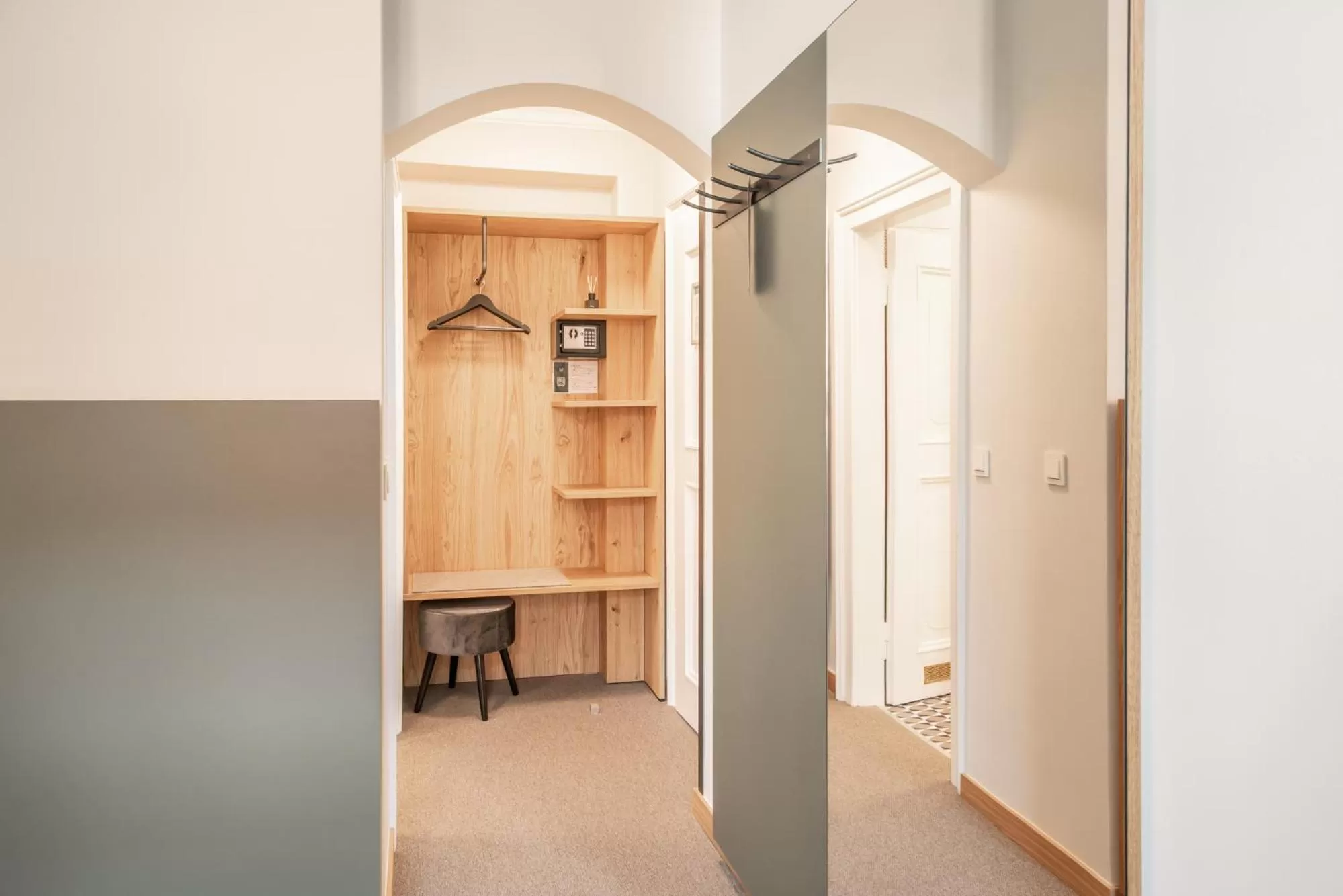 Seating area in Hotel Am Markt