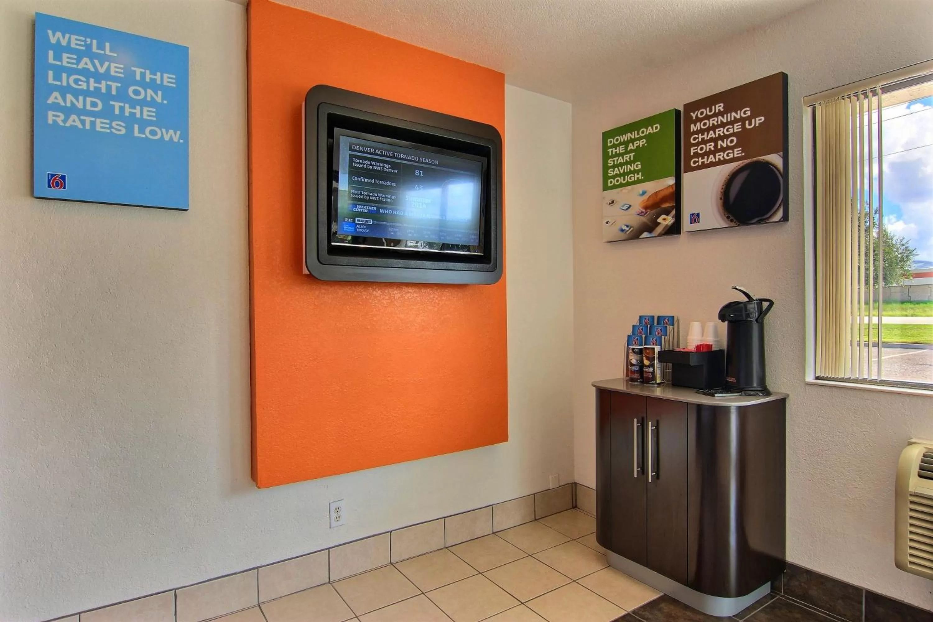 Lobby or reception in Motel 6-Kingsville, TX