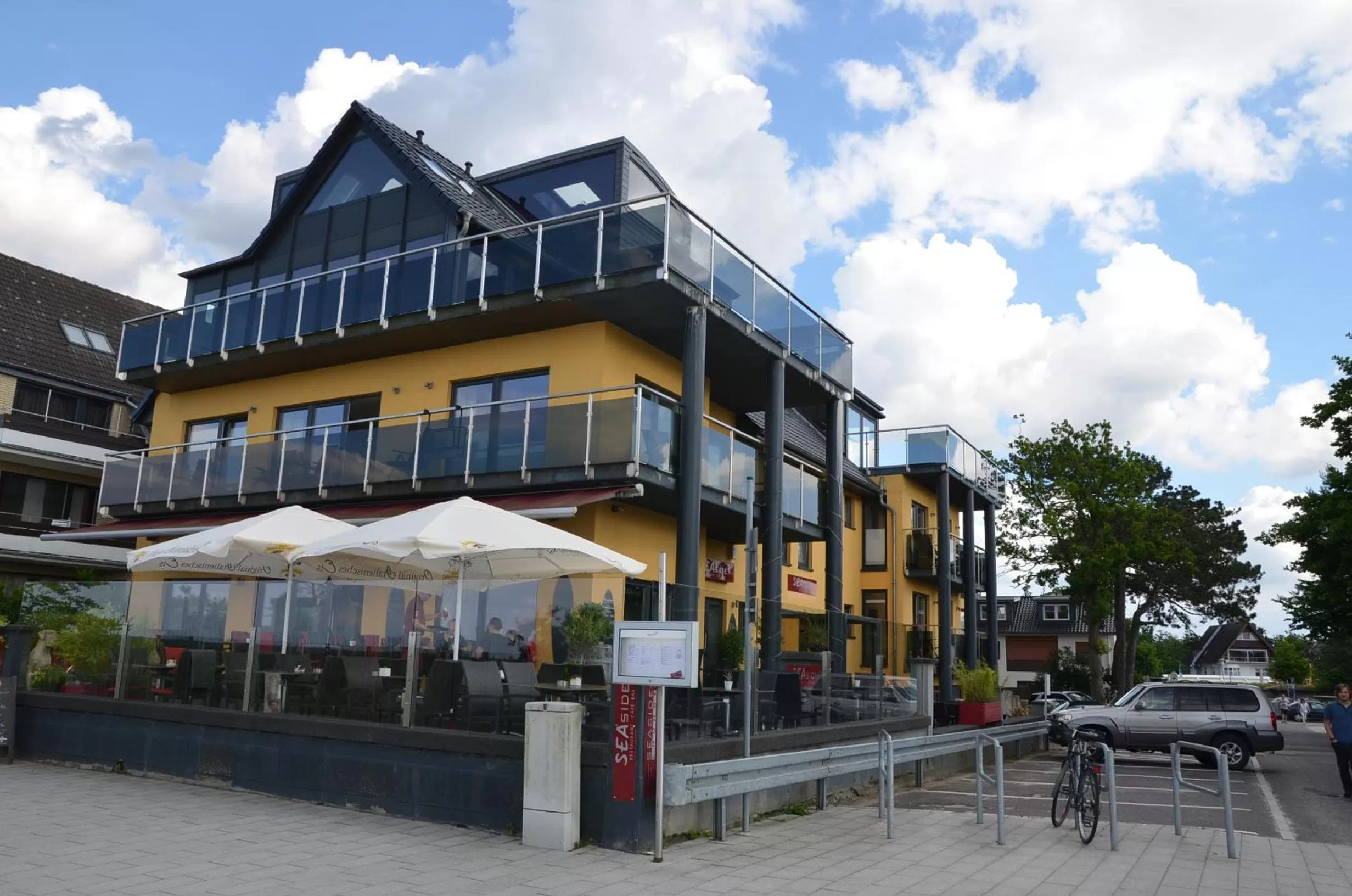 Property building in Seaside-Strandhotel