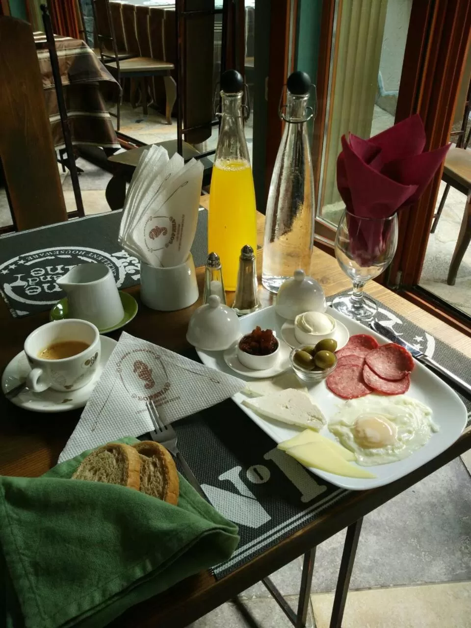 Breakfast in Boryana Hotel