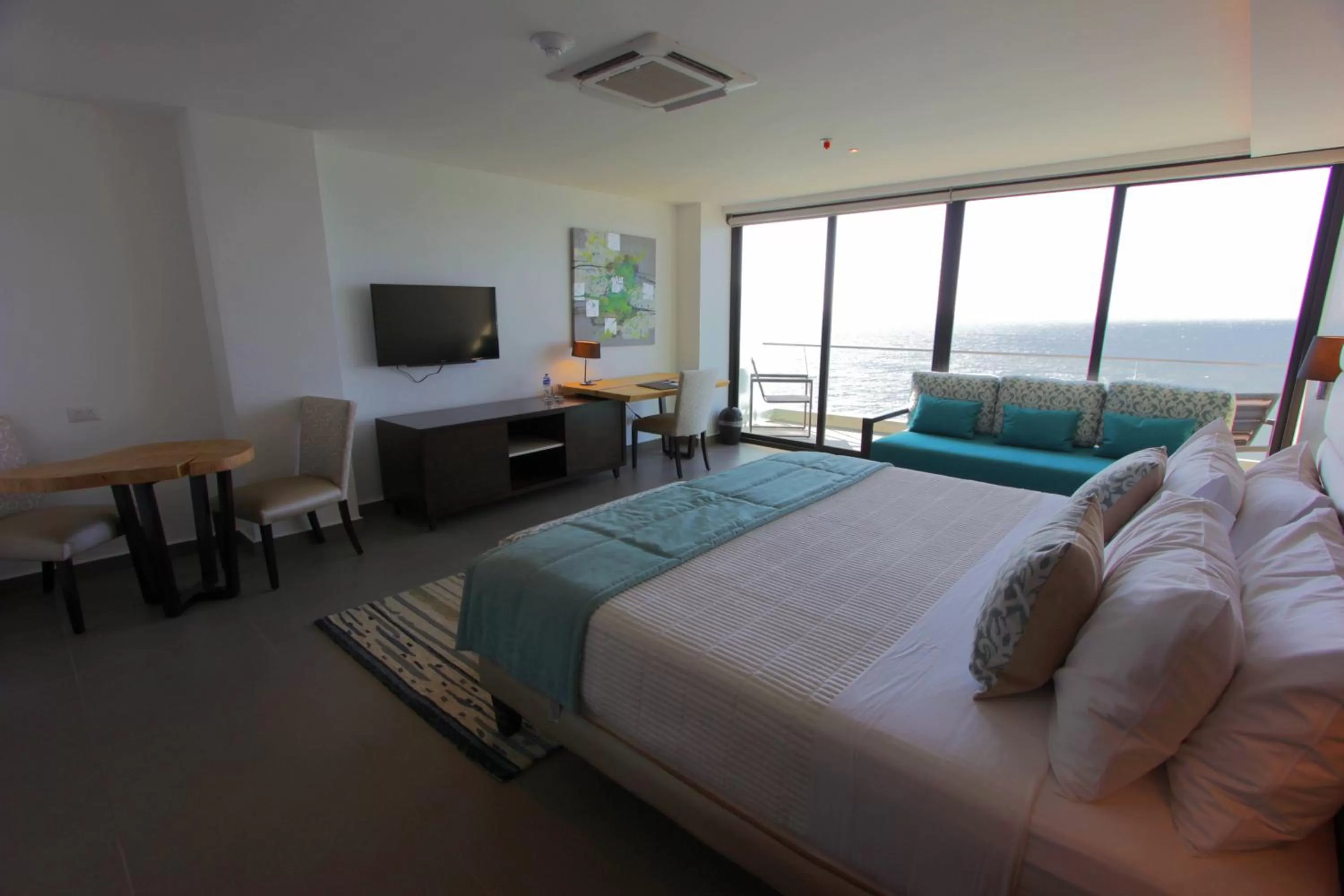 Bedroom, Bed in Hotel Poseidon