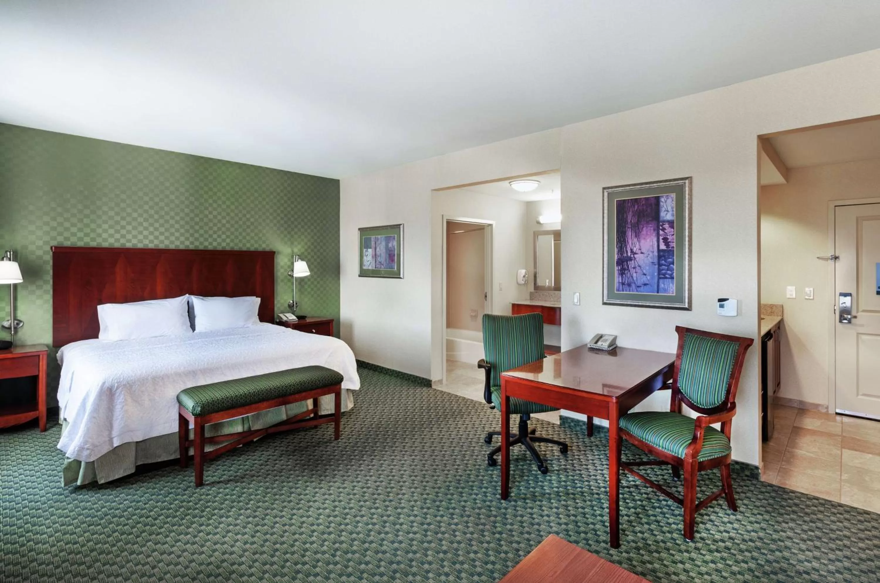 Bedroom, Bed in Hampton Inn & Suites El Paso West