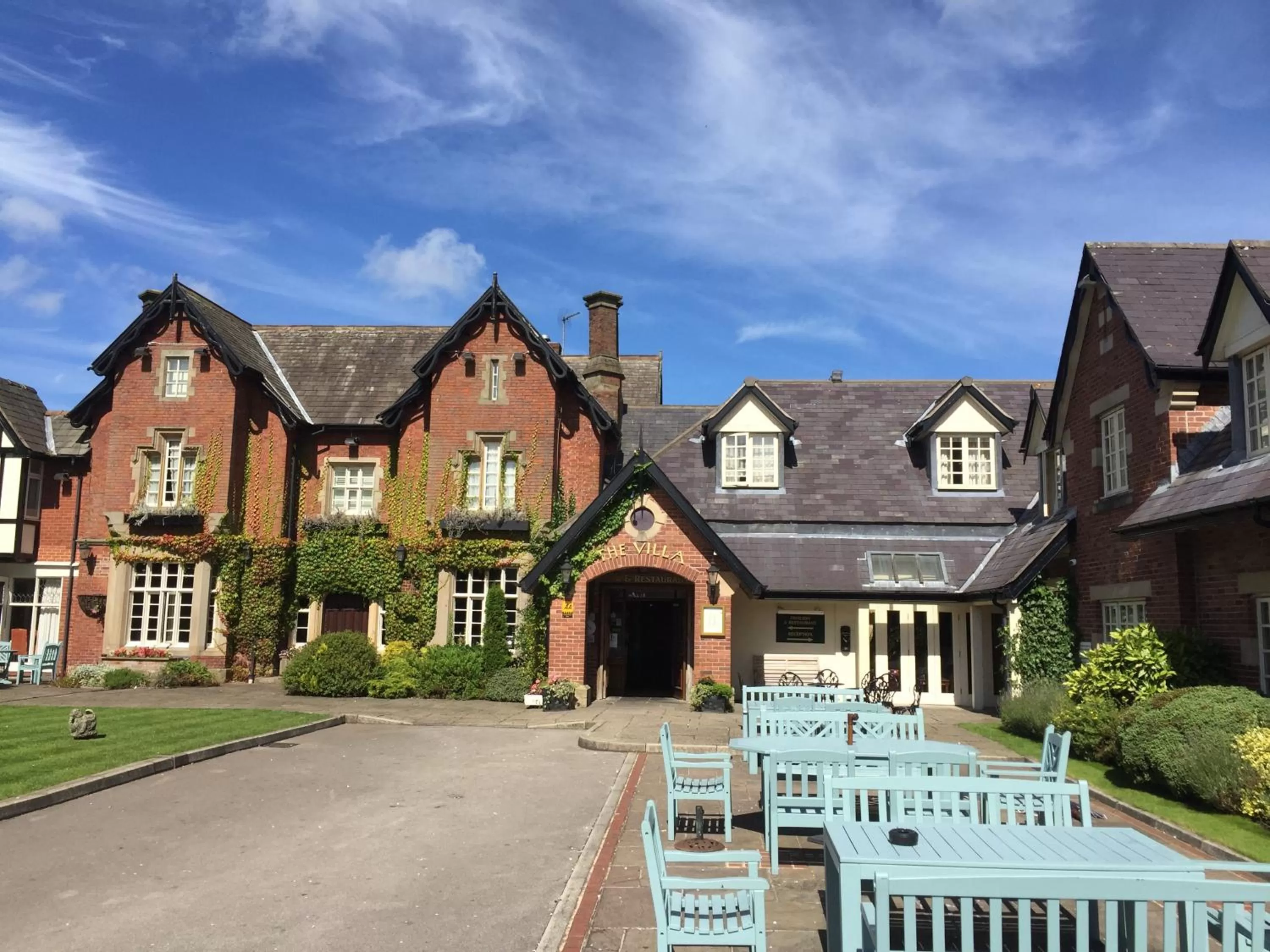 Patio in The Villa Country House Hotel