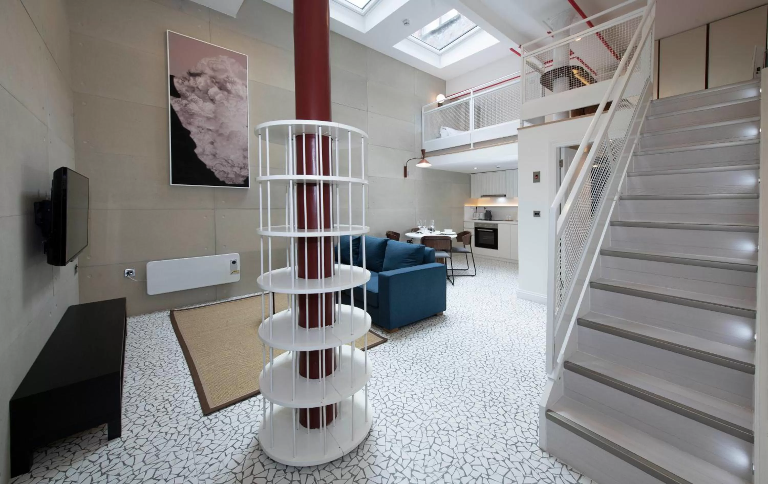 Living room in Trueman Court Luxury Serviced Apartments