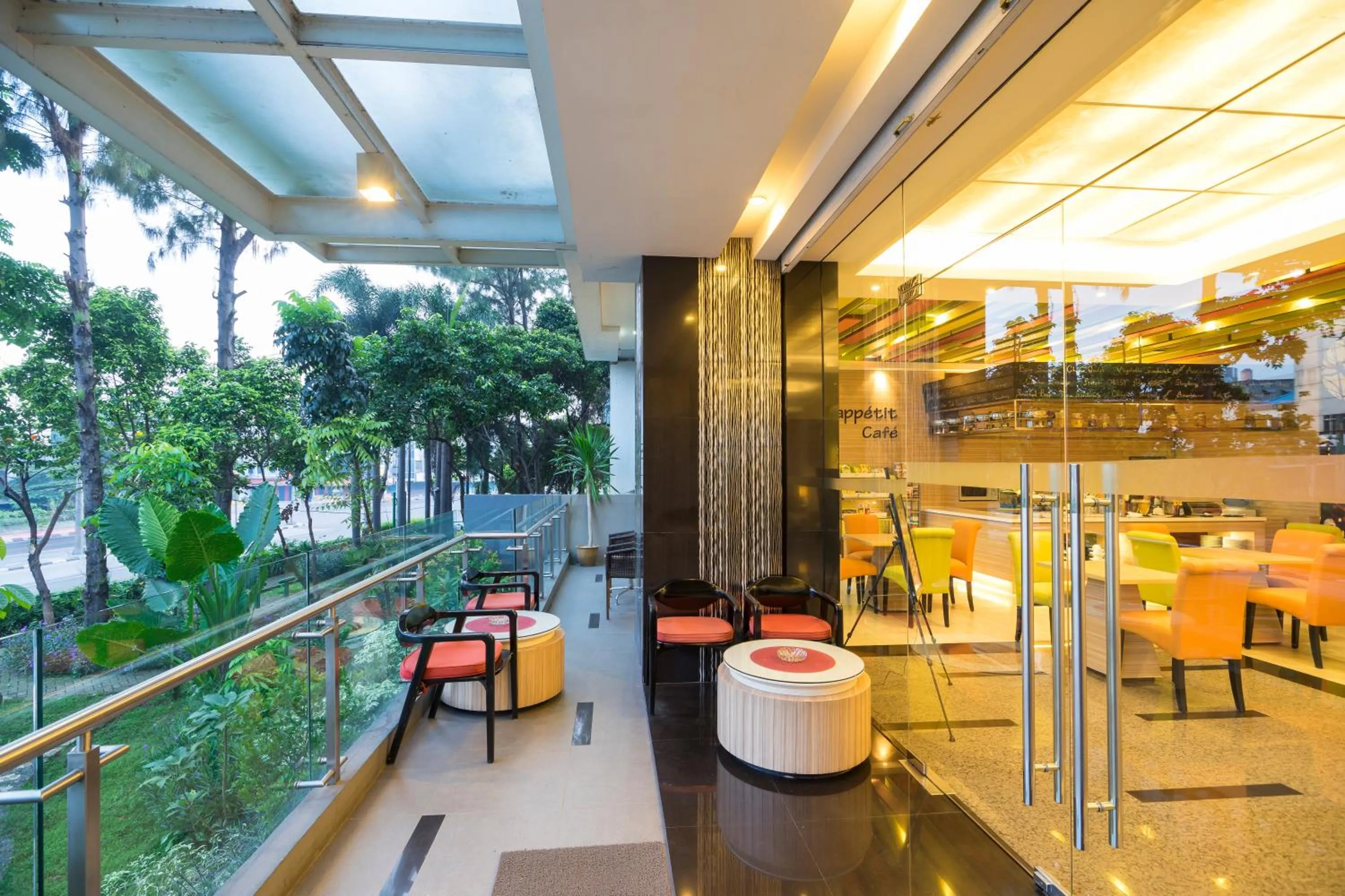 Patio in Royal City Hotel Jakarta