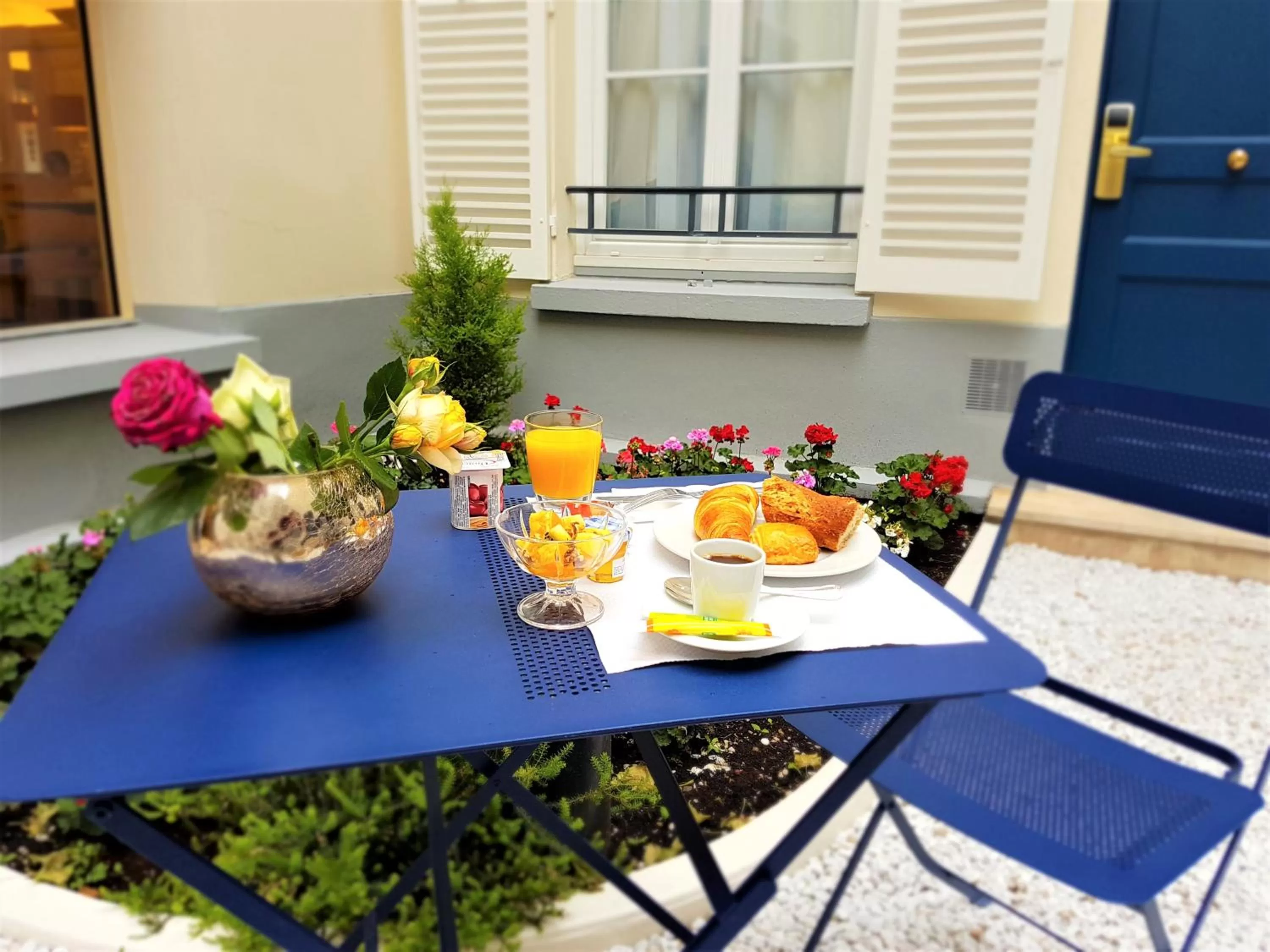 Garden view in Hotel De Suede Saint Germain