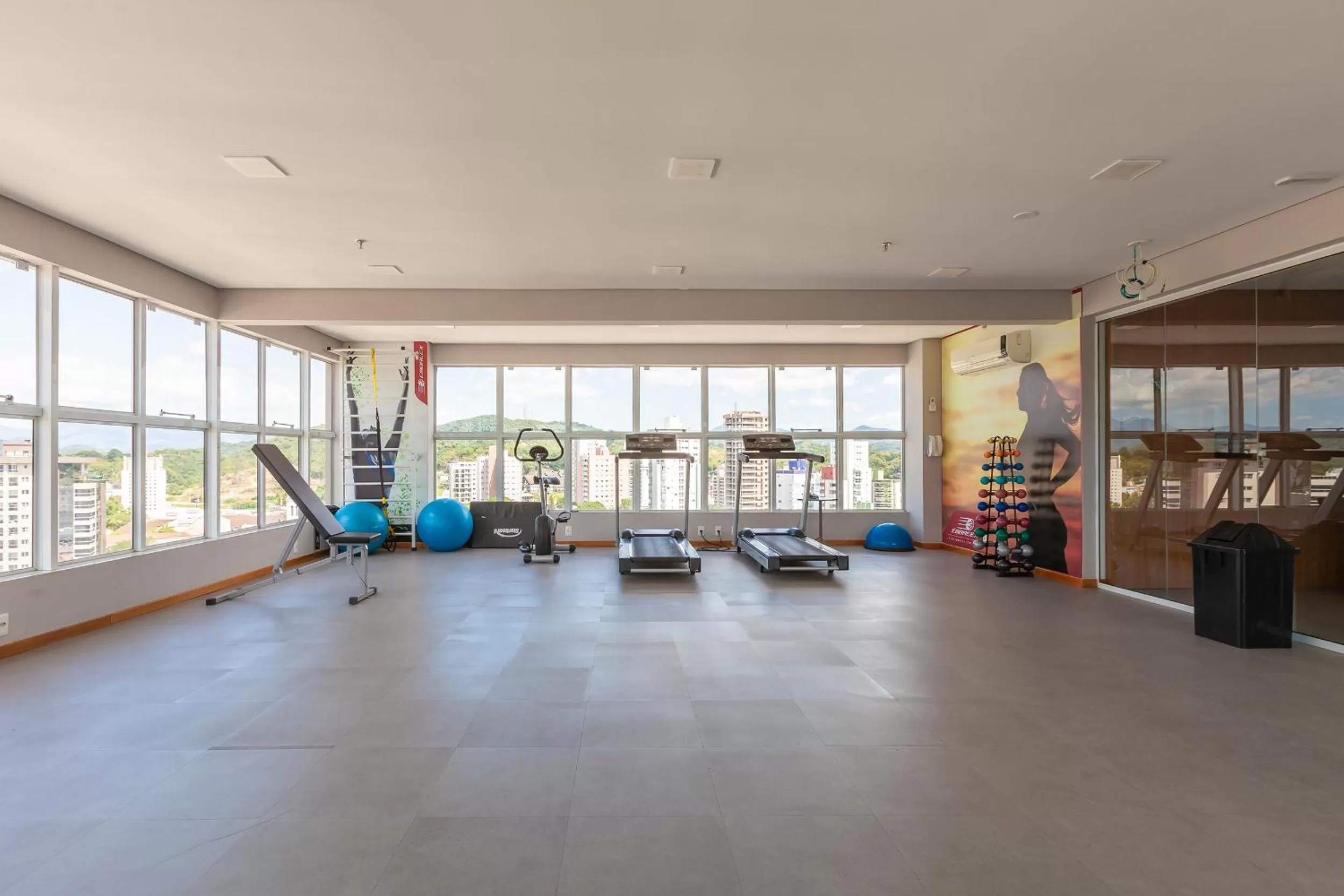 Fitness centre/facilities in Tri Hotel Executive Brusque