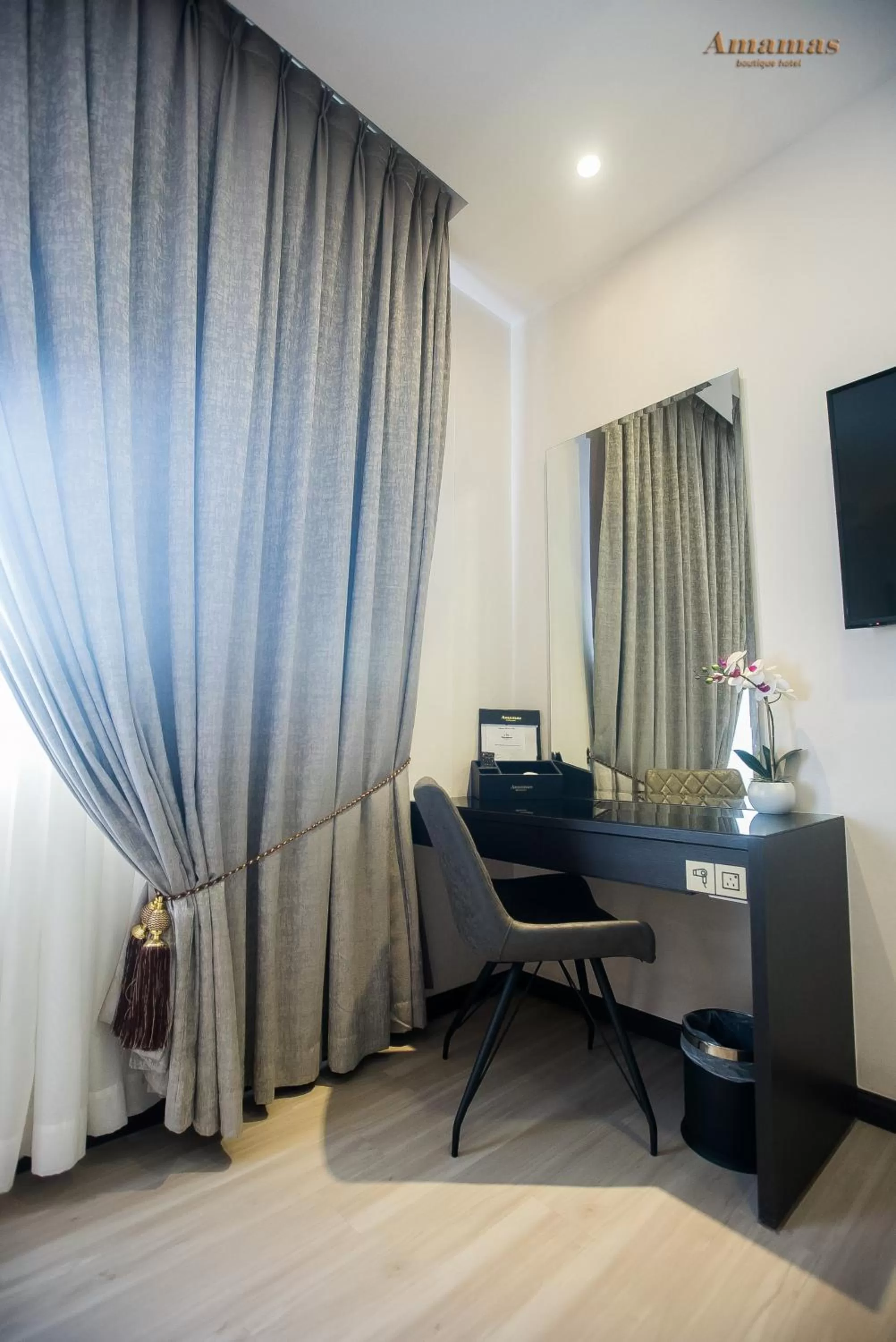 Bed in Amamas Boutique Hotel Kuching